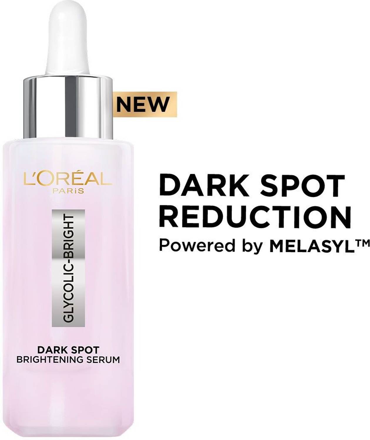 L'Or al Paris Glycolic Bright 8% Melasyl+Niacinamide face serum,