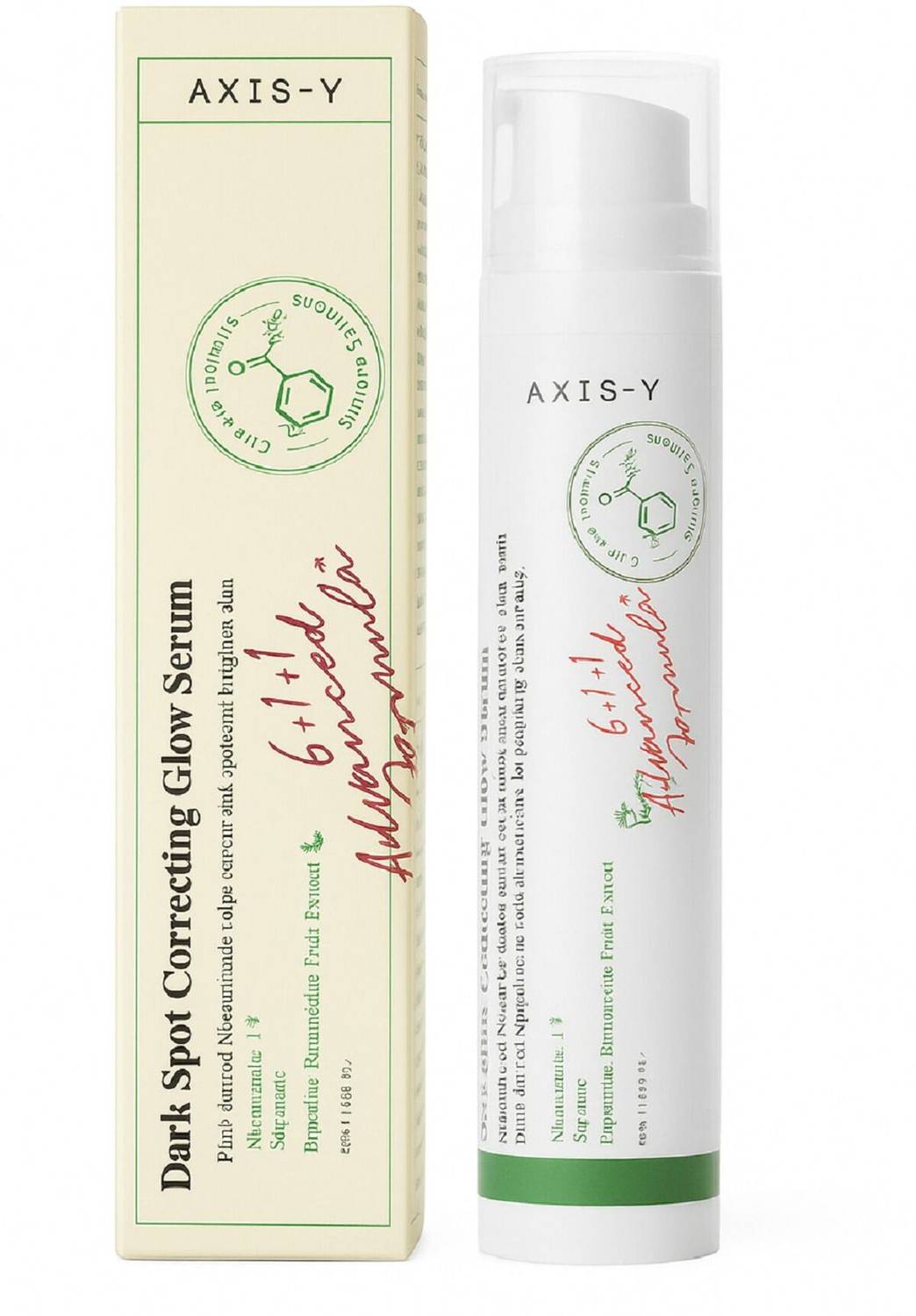 AXIS-Y New Dark Spot Correcting Glow Serum Skincare V33