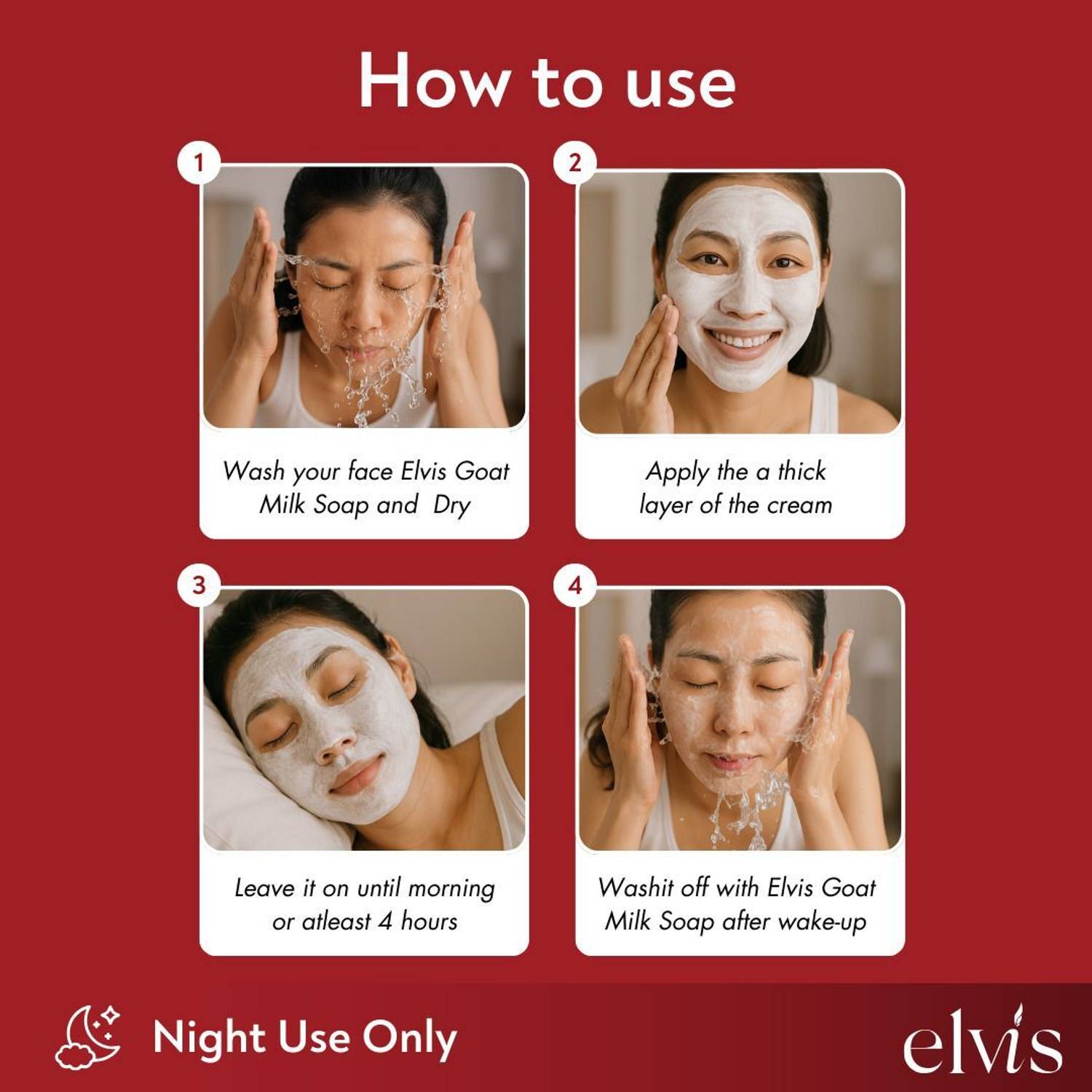 Elvis Face Brightening Night Cream - Image 4