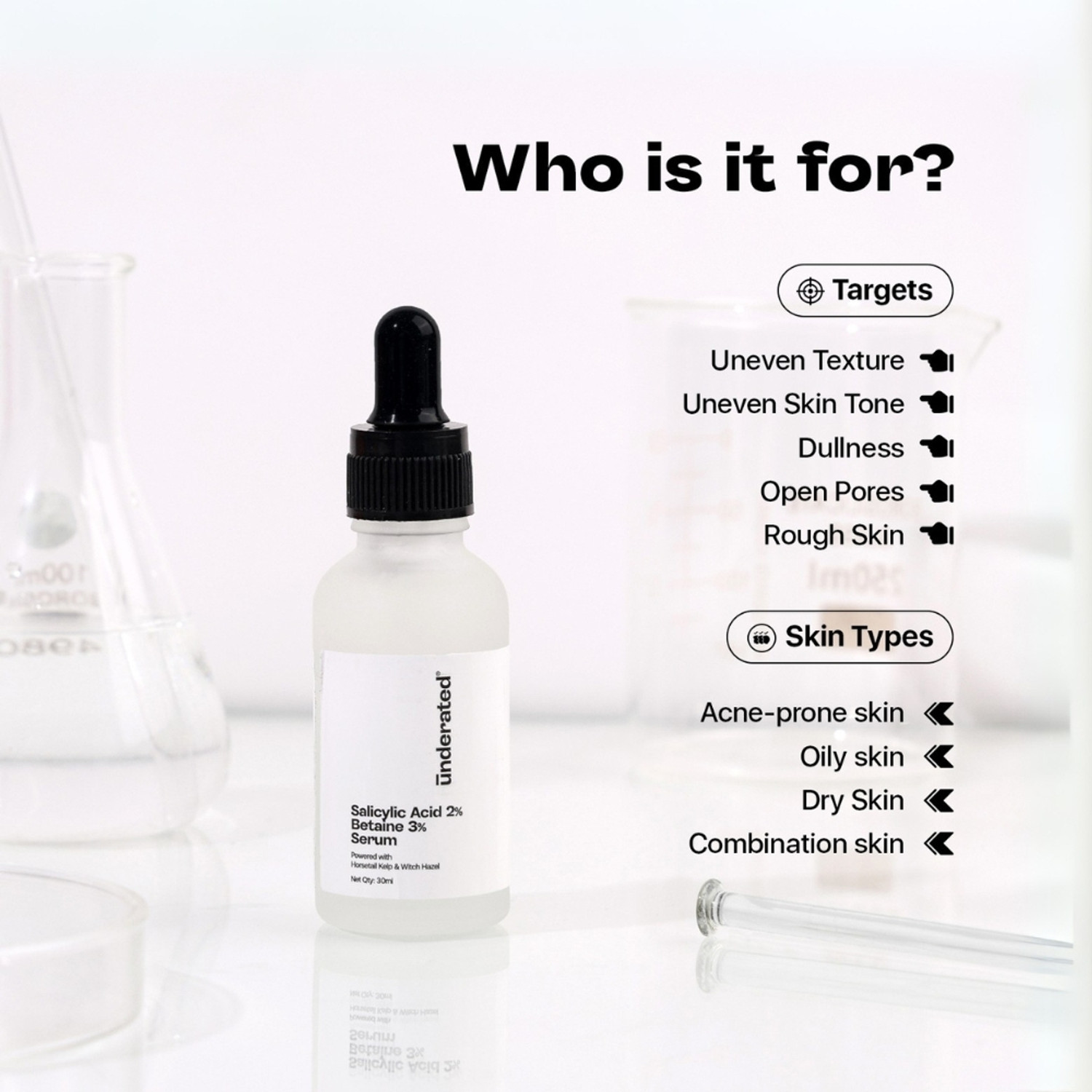 Image of UNDERATED Salicylic Acid 2% Betaine 3% Serum