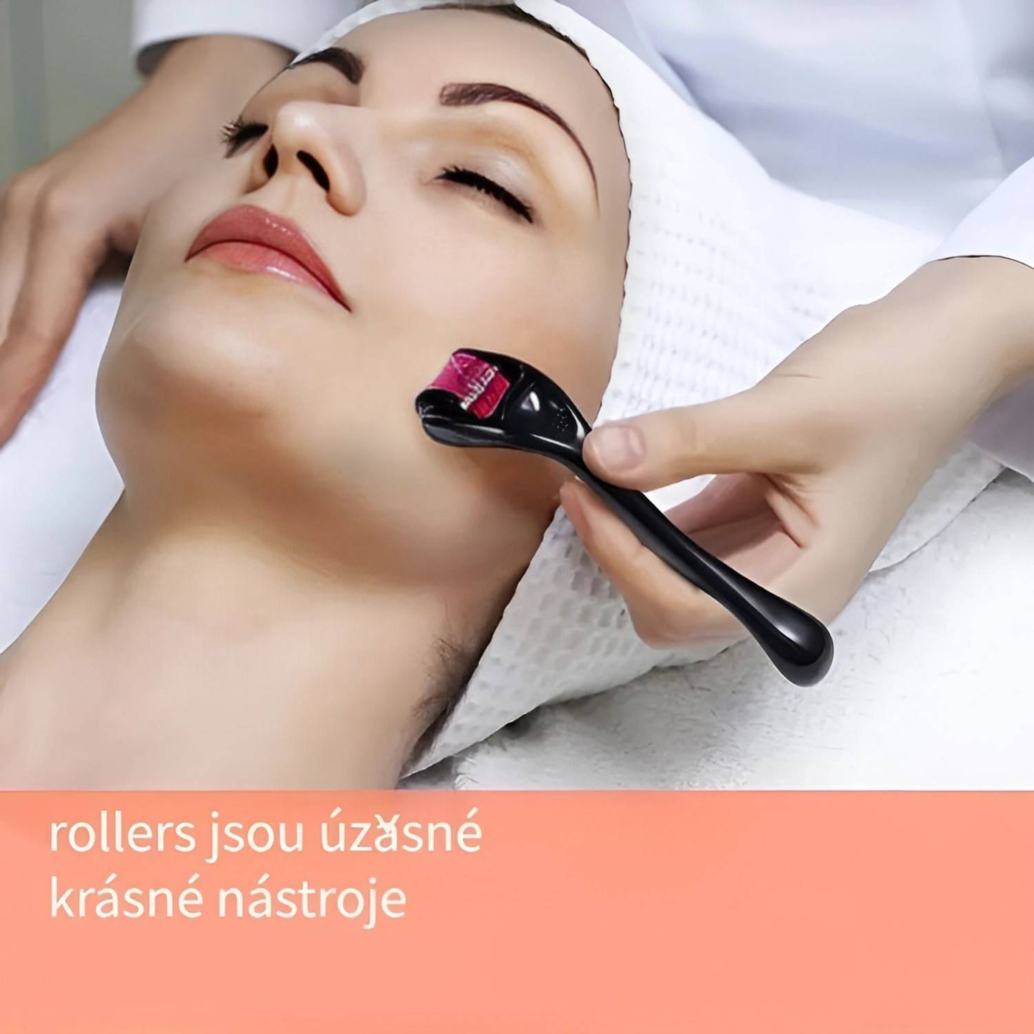 FRIPPE Derma Roller 0.5mm for Hair & Beard Growth - Image 3