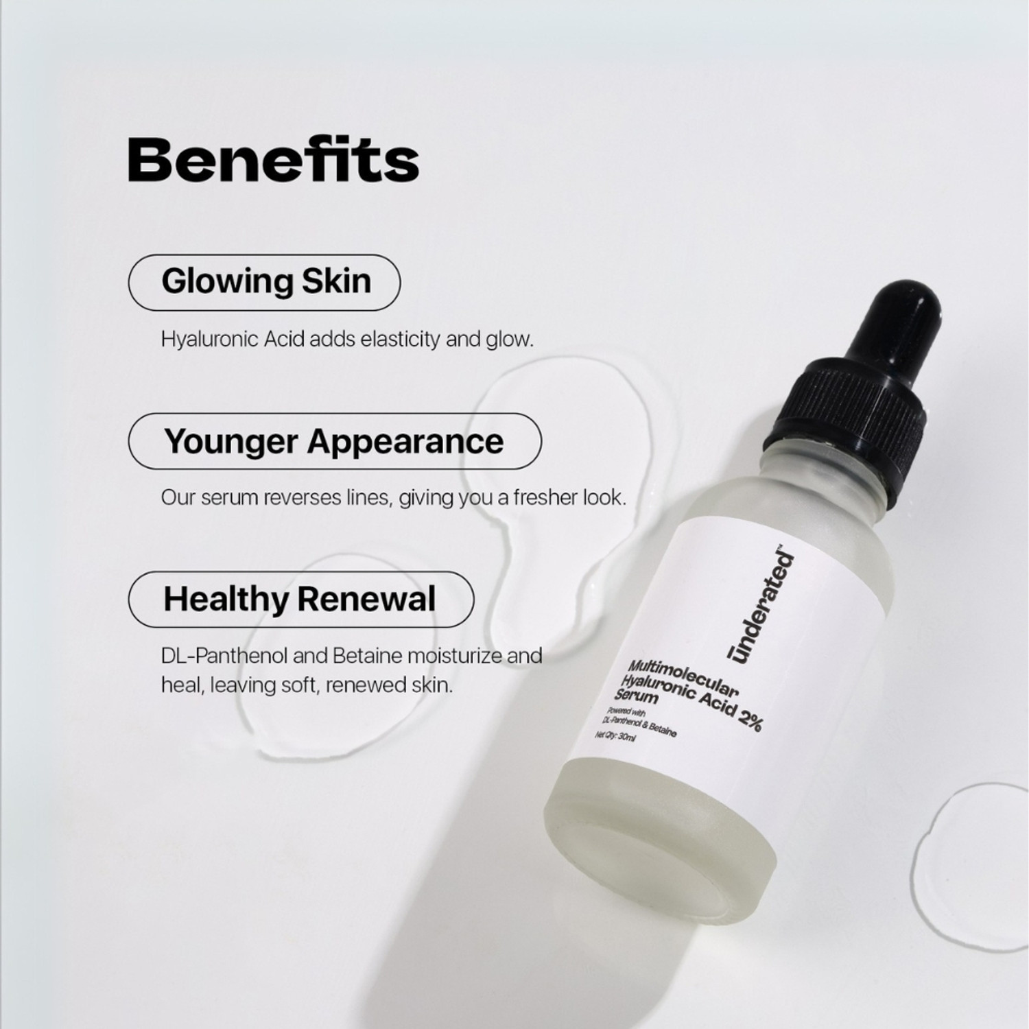 Image of UNDERATED Multimolecular Hyaluronic 2% Acid Face Serum