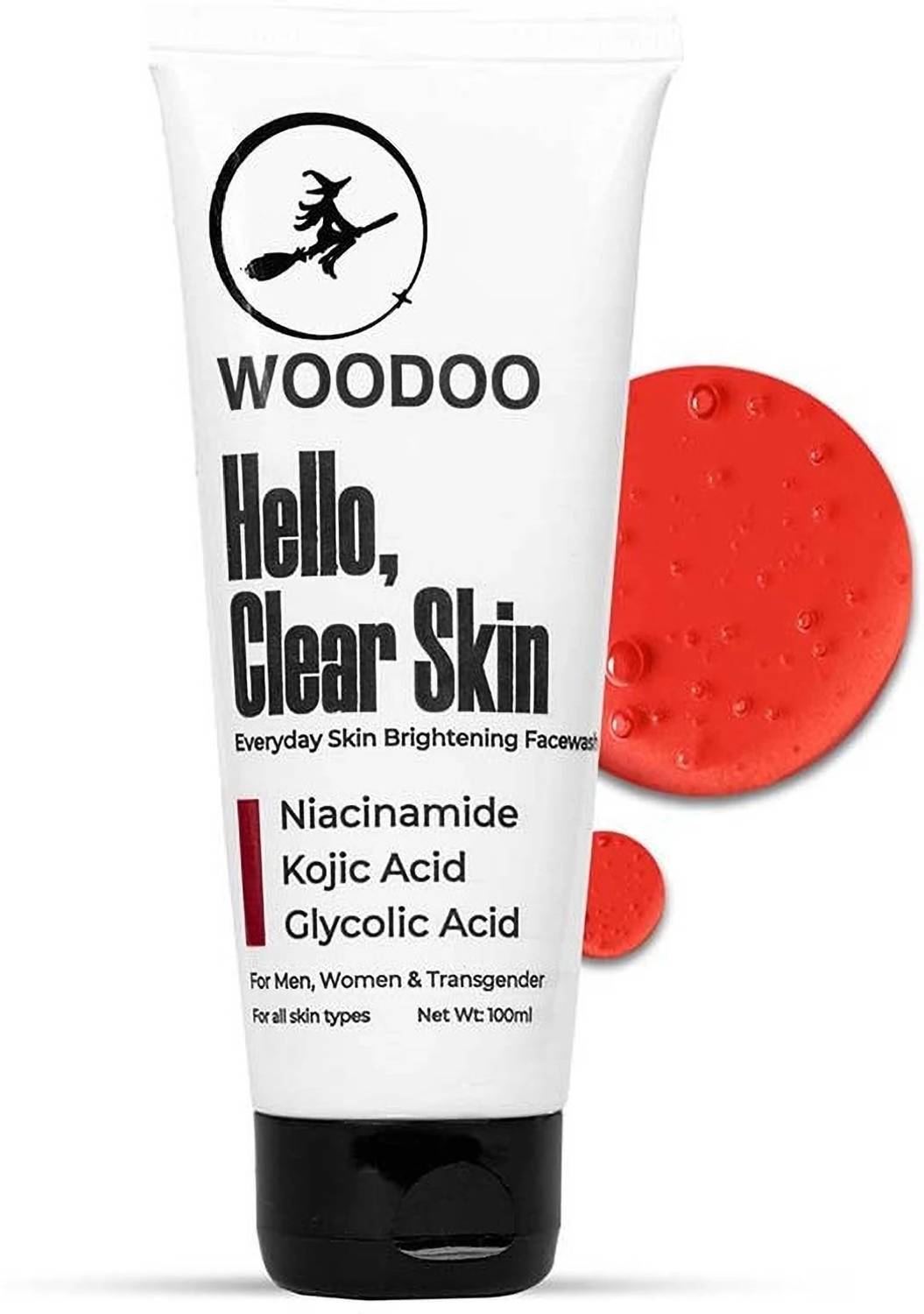 woodoo Hello Clear Skin Face Wash 100ml - Image 1
