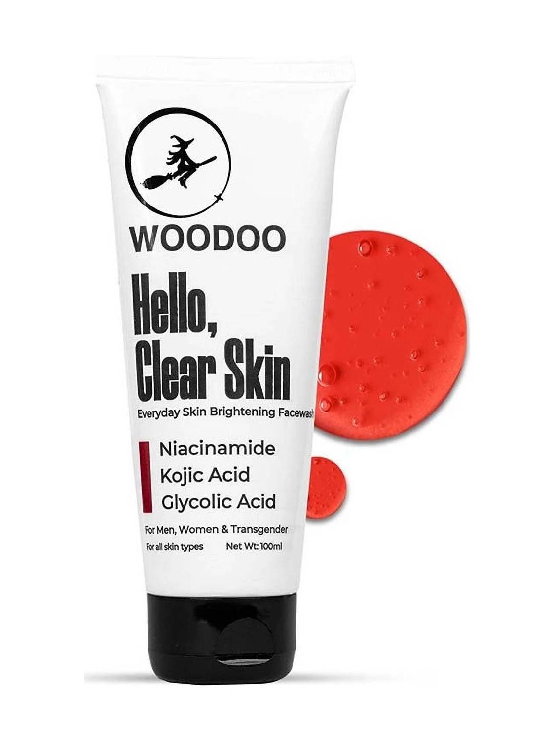 woodoo Hello Clear Skin Face Wash 100 ml - Image 1