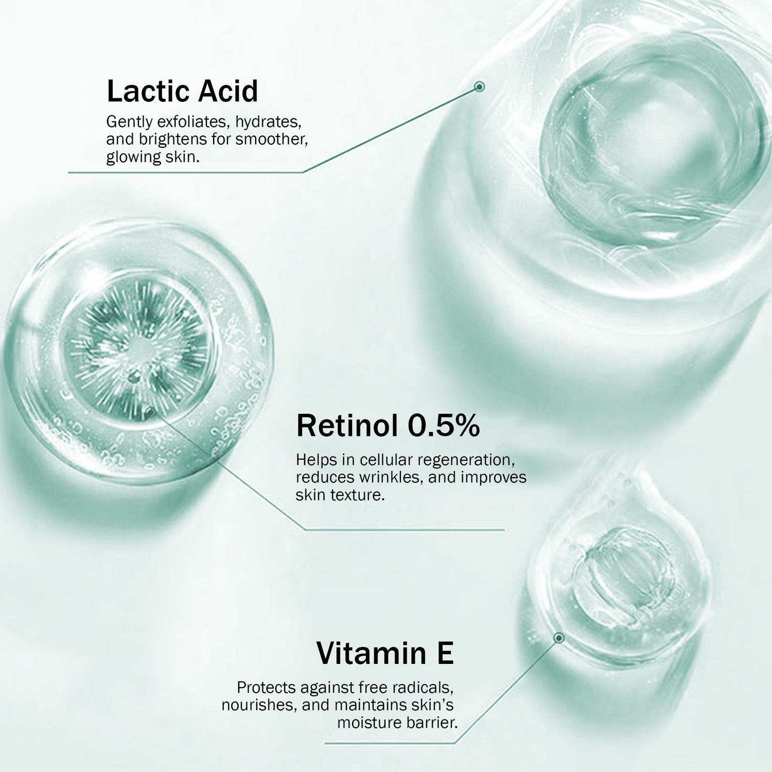 Image of 7days natural Retinol Face Serum 0.5% to reduce Aging and Fine Lines | Fragrance and Paraben free serum