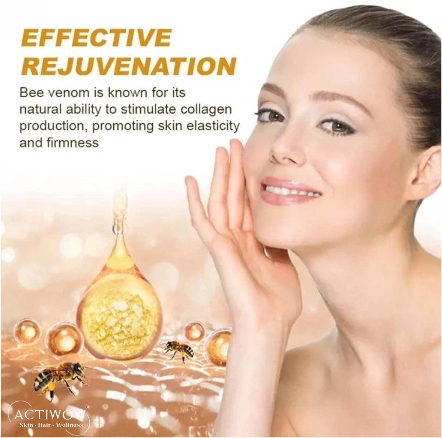 Image of BRINEXA Bee Venom Anti Aging Cream for Face Tightness 134 (100 g)