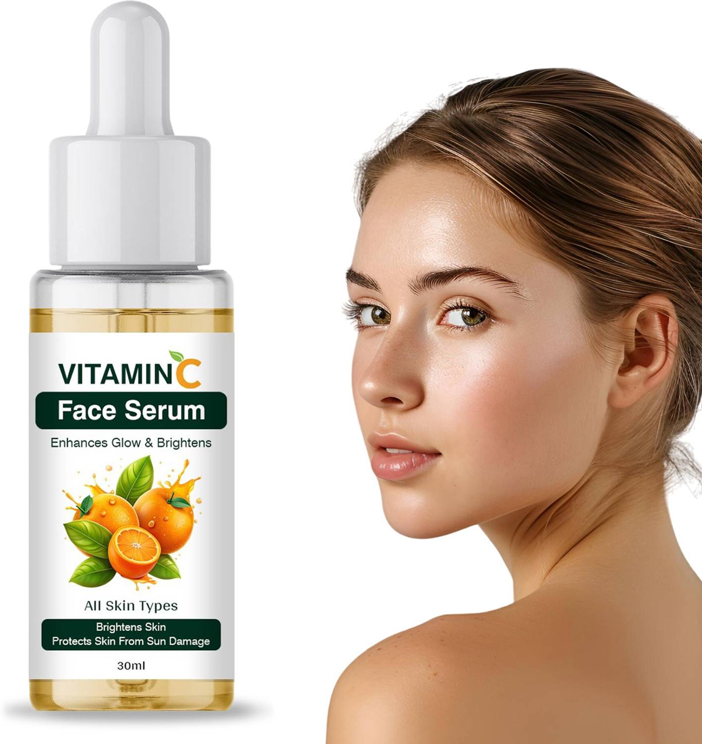 BKF Vitamin C Face Serum – Brightens & Protects Skin Naturally