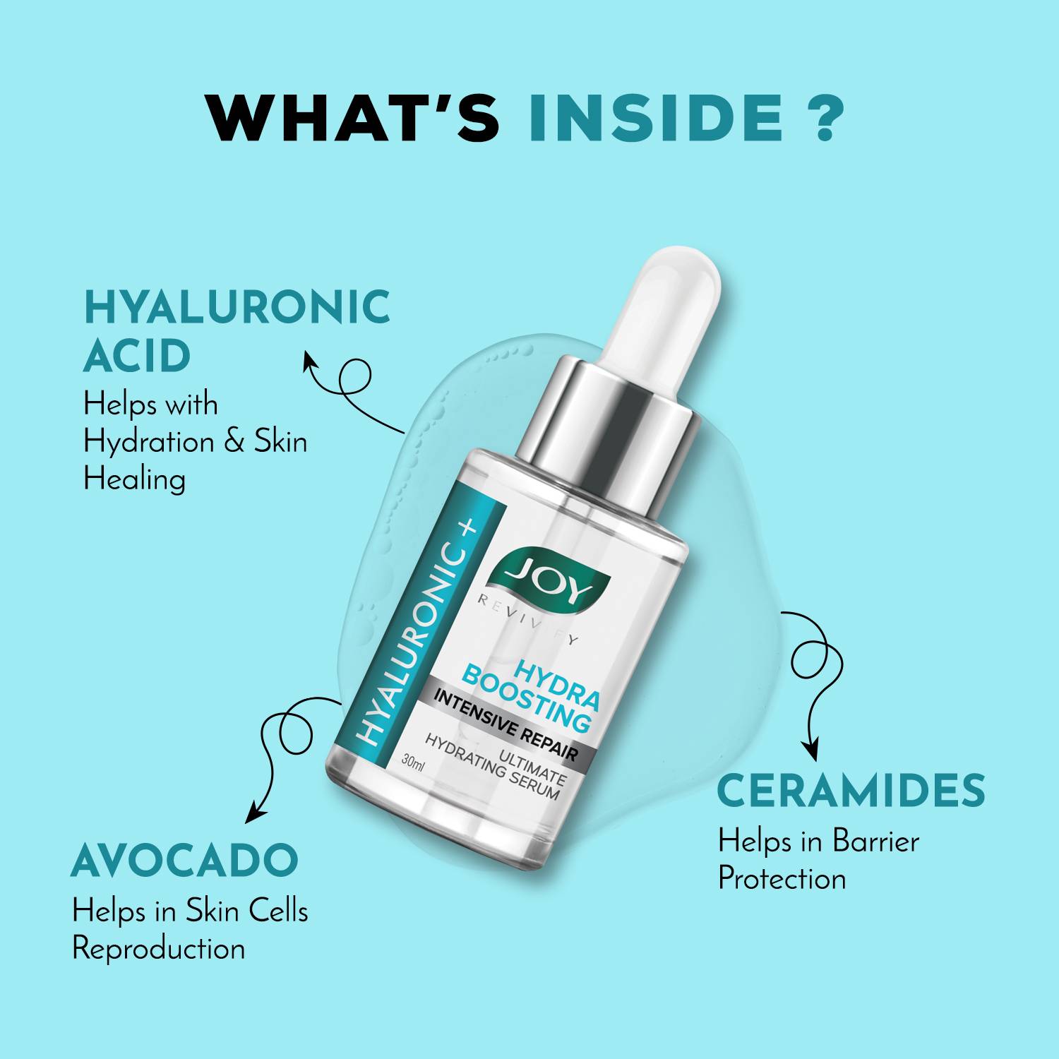 Joy Revivify Hyaluronic+Hydra Boosting Intensive Repair Serum - Image 4