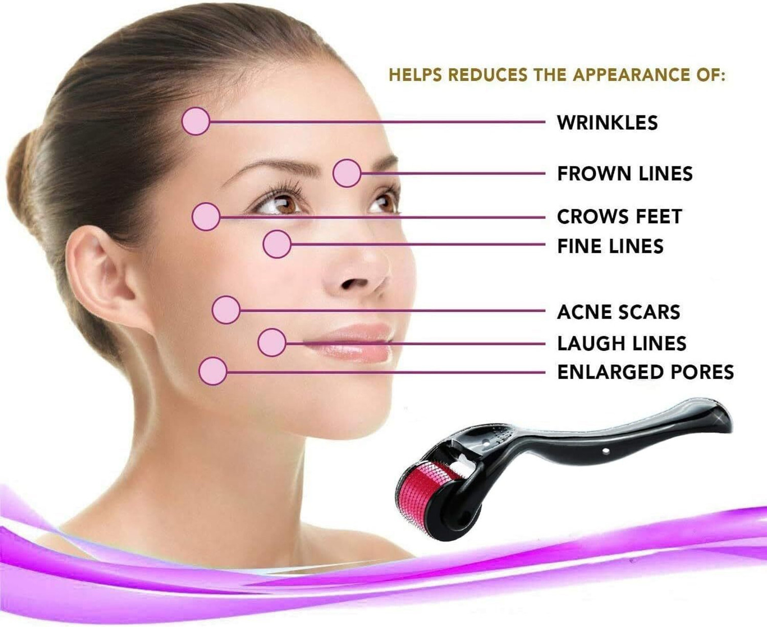 Image of DIDMENT Derma Roller + Hair Scalp Massager