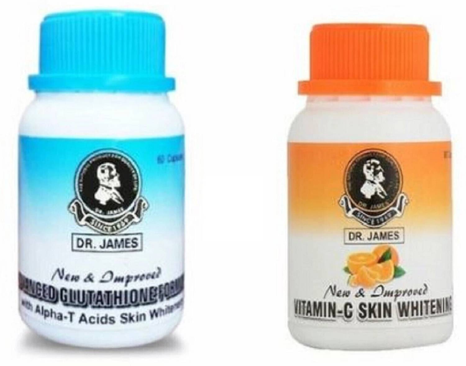 DR. JAMES Glutathione & Vitamin c 1000 mg - Skin Whitening Capsules