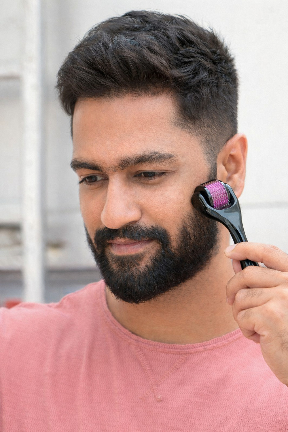 Image of Garuda Store 0.5 MM Derma Roller 540 Titanium Needles Dermaroller for Beard Growth & Skin Care