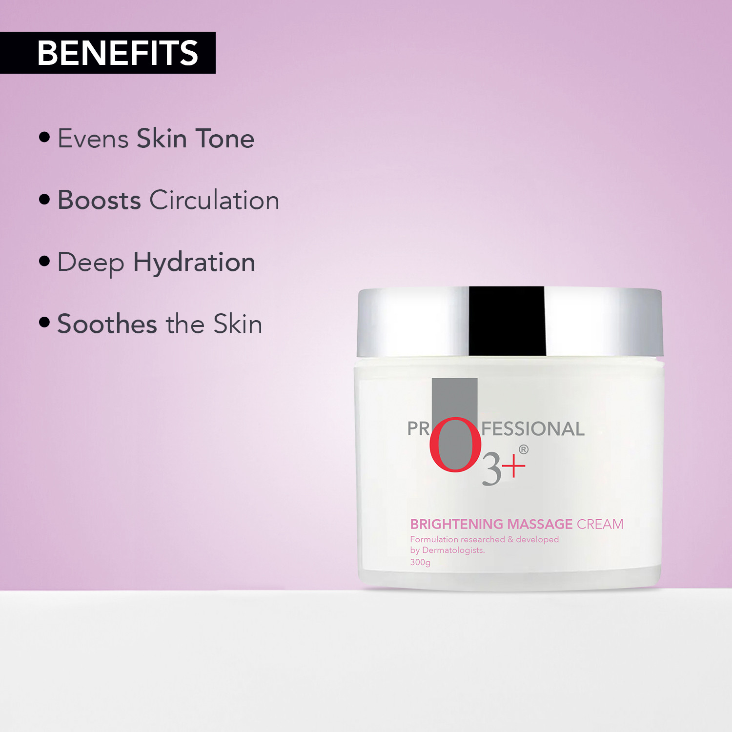 Image of O3+ BRIGHTENING MASSAGE CREAM SALON FAVOURITE