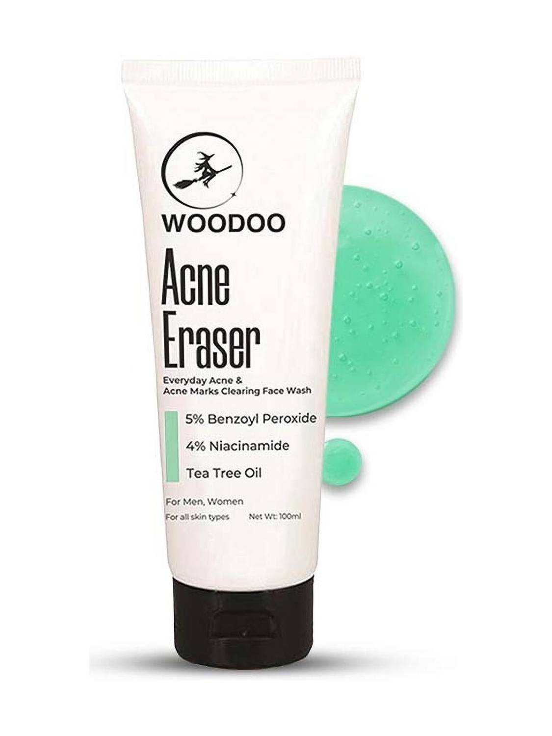 woodoo Acne Eraser Face Wash 100ml - Image 1