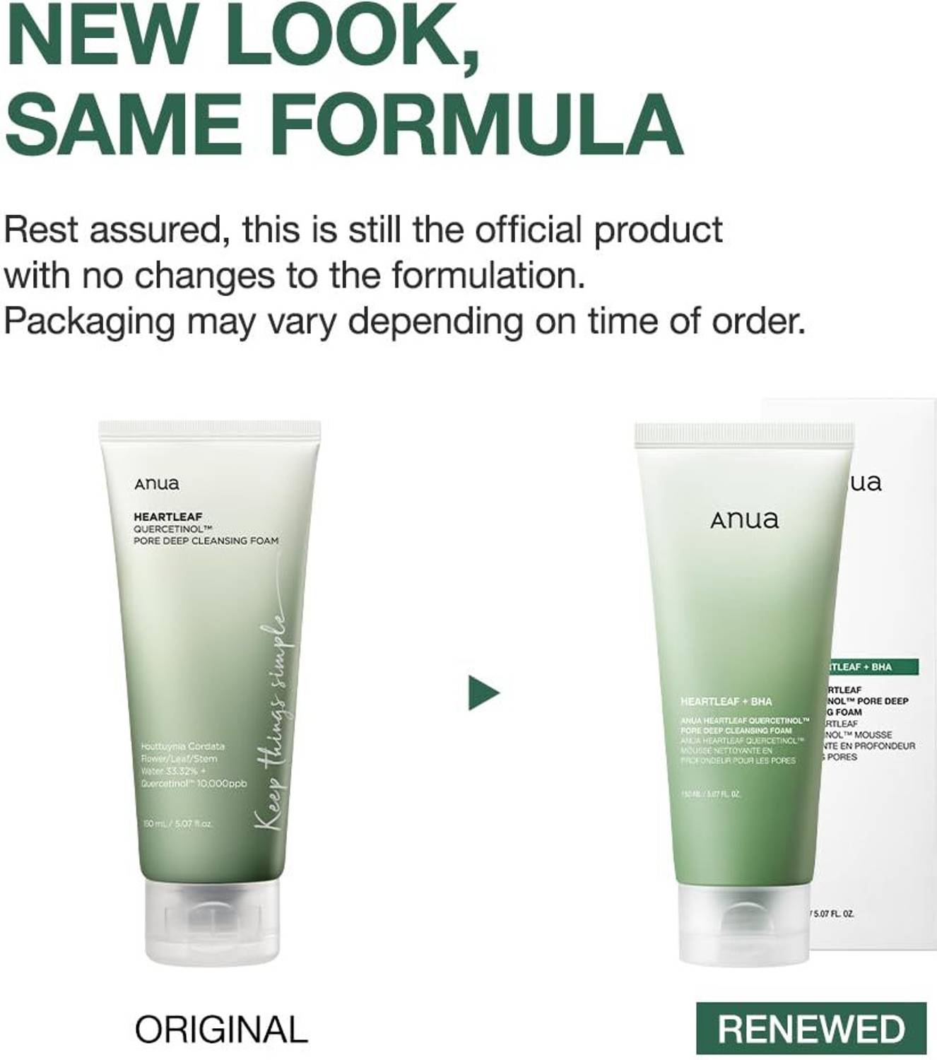 ANUA Heartleaf BHA Face Wash 150ml - Image 3