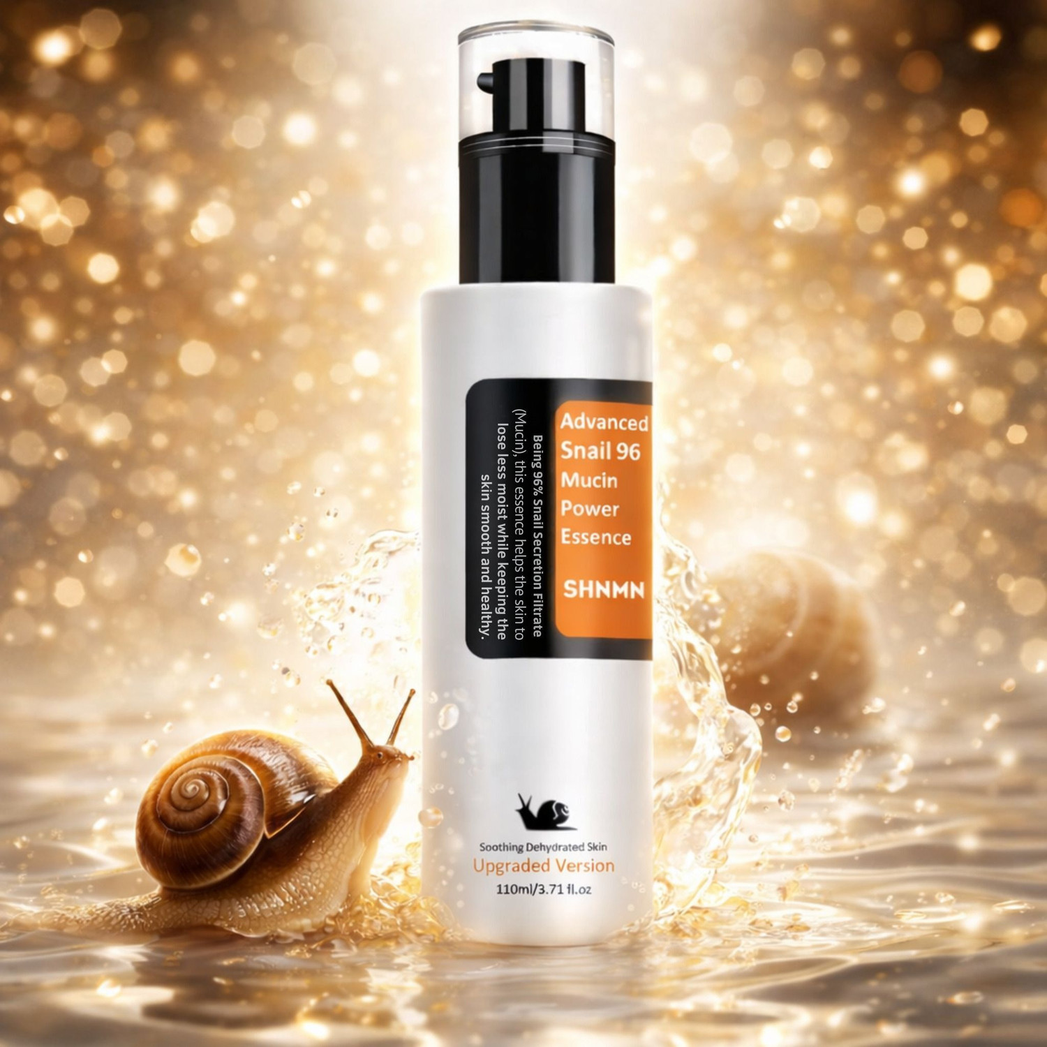 Image of SHNMN Advanced Snail 96 Mucin Essence Hydrating and Soothing