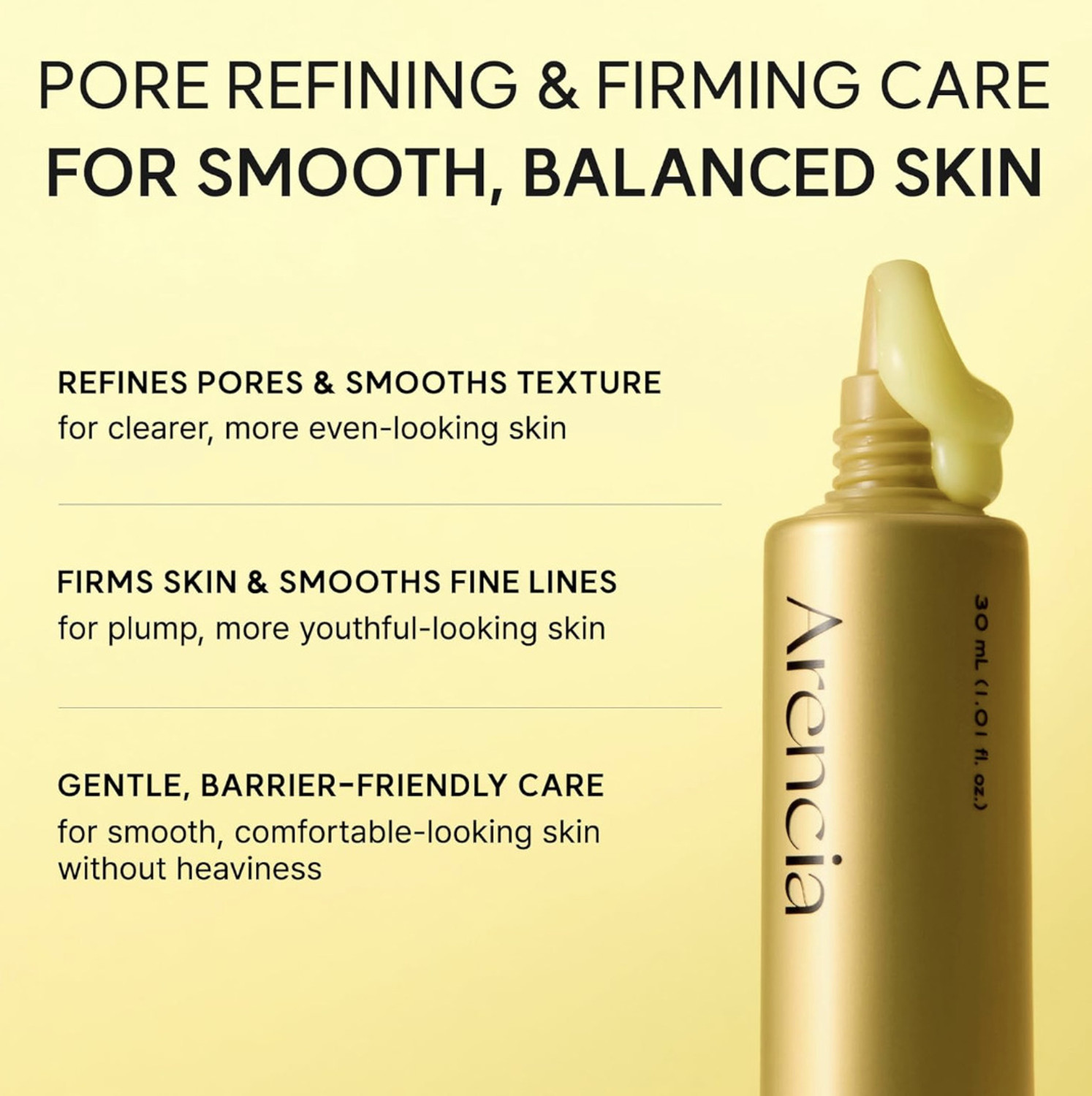 Image of Arencia Retinal Booster Shot Serum | Anti-Aging Night Serum with Caffeine & Ectoin for Firm, Smooth Skin (30 ml)
