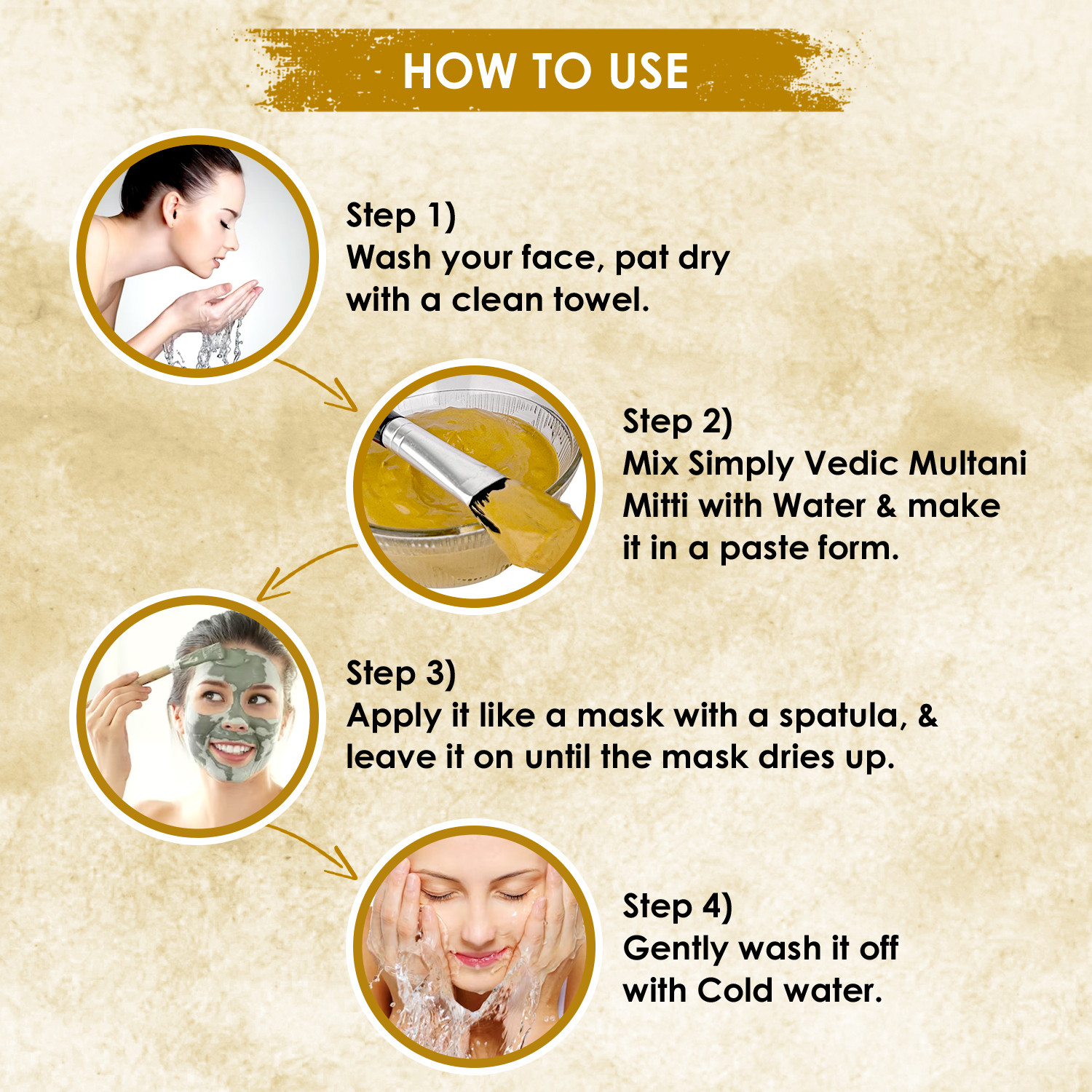 Image of Simply Vedic 100% Natural Multani Mitti Powder