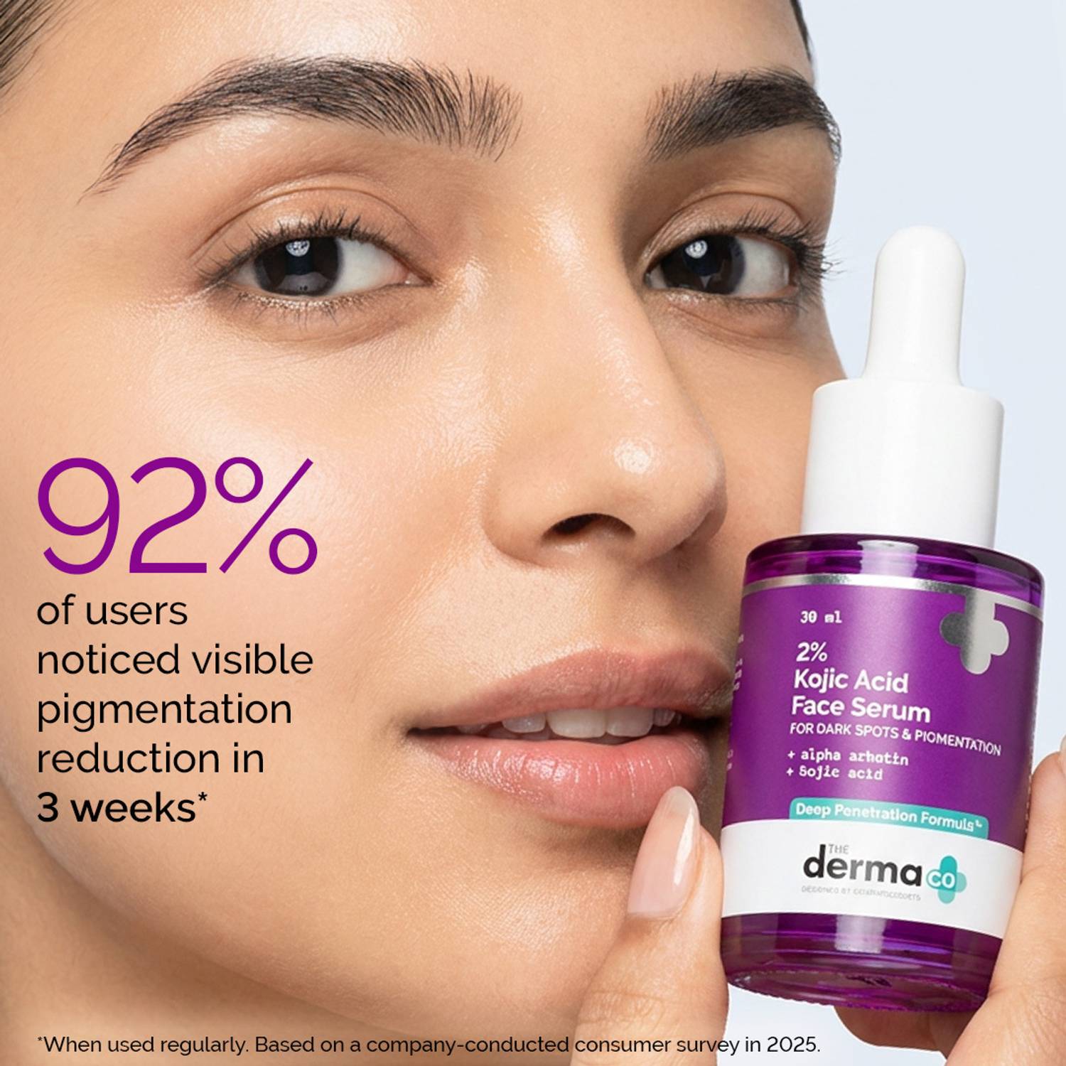 The Derma Co 2% Kojic Acid Face Serum 30ml - Image 3
