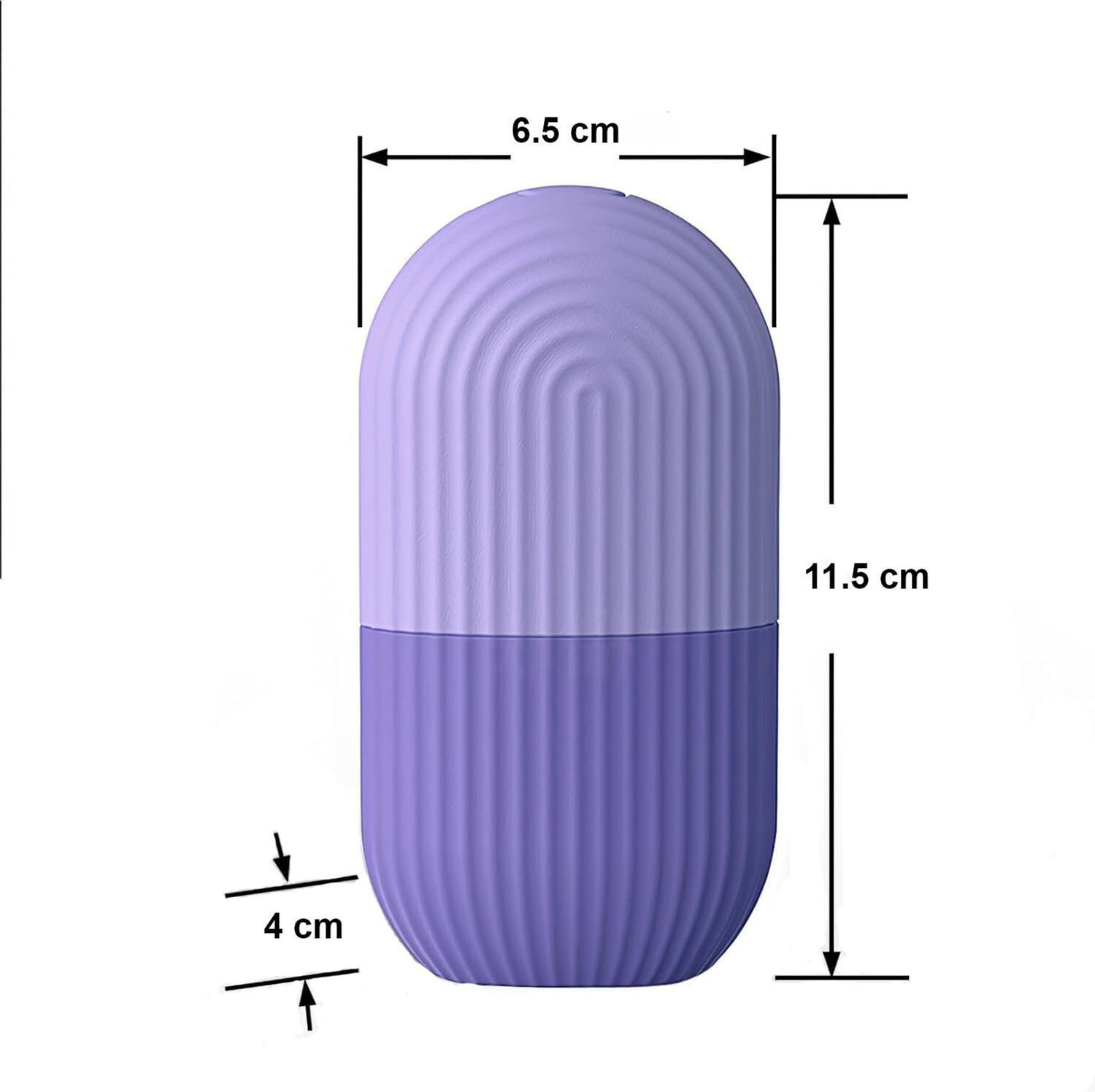 Image of Triffy Reusable Facial Ice Mold Roller for Glowing Skin and Puffiness Relief