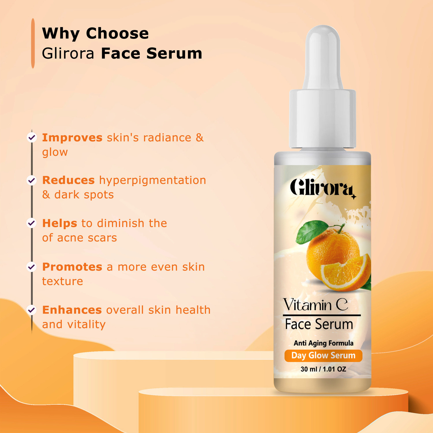 Image of GLIVORA VITAMIN-C SERUM (30ML)