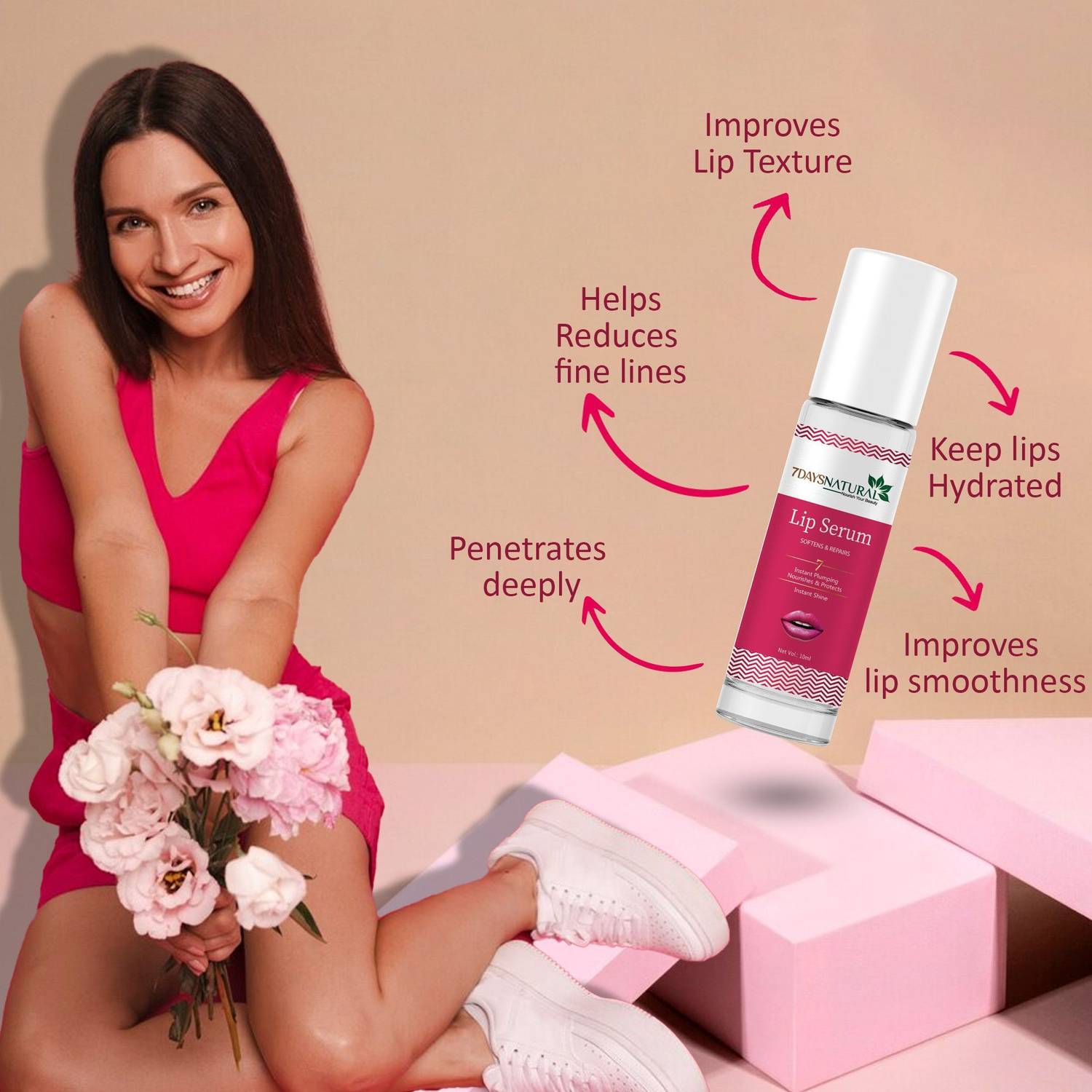 7 Days Lip Serum - Advanced Brightening Therapy - Image 4