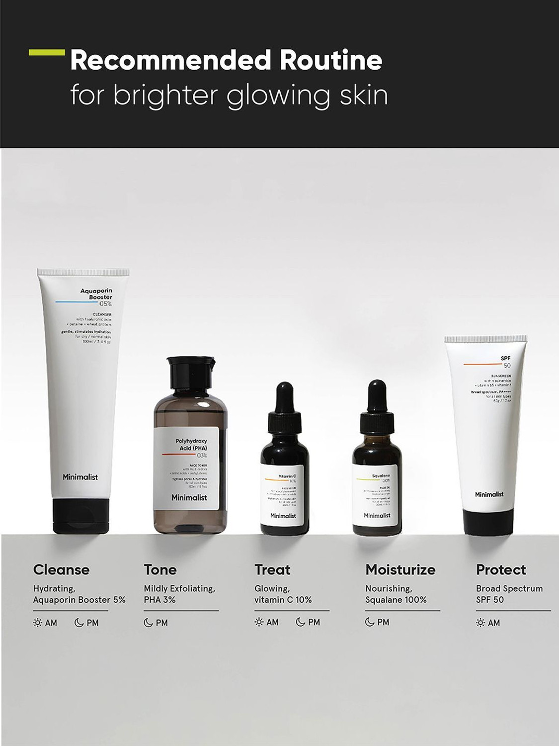 Image of Minimalist 100% Squalane Face Oil for light Moisturization, Skin Hydration & Reducing Fine Lines