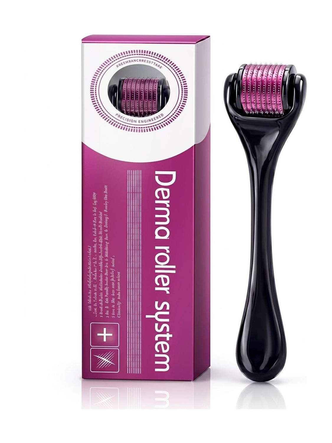 Image of JM SELLER Derma roller 1.0mm for hair & beard growth|1.0mm Titanium 540 micro needles