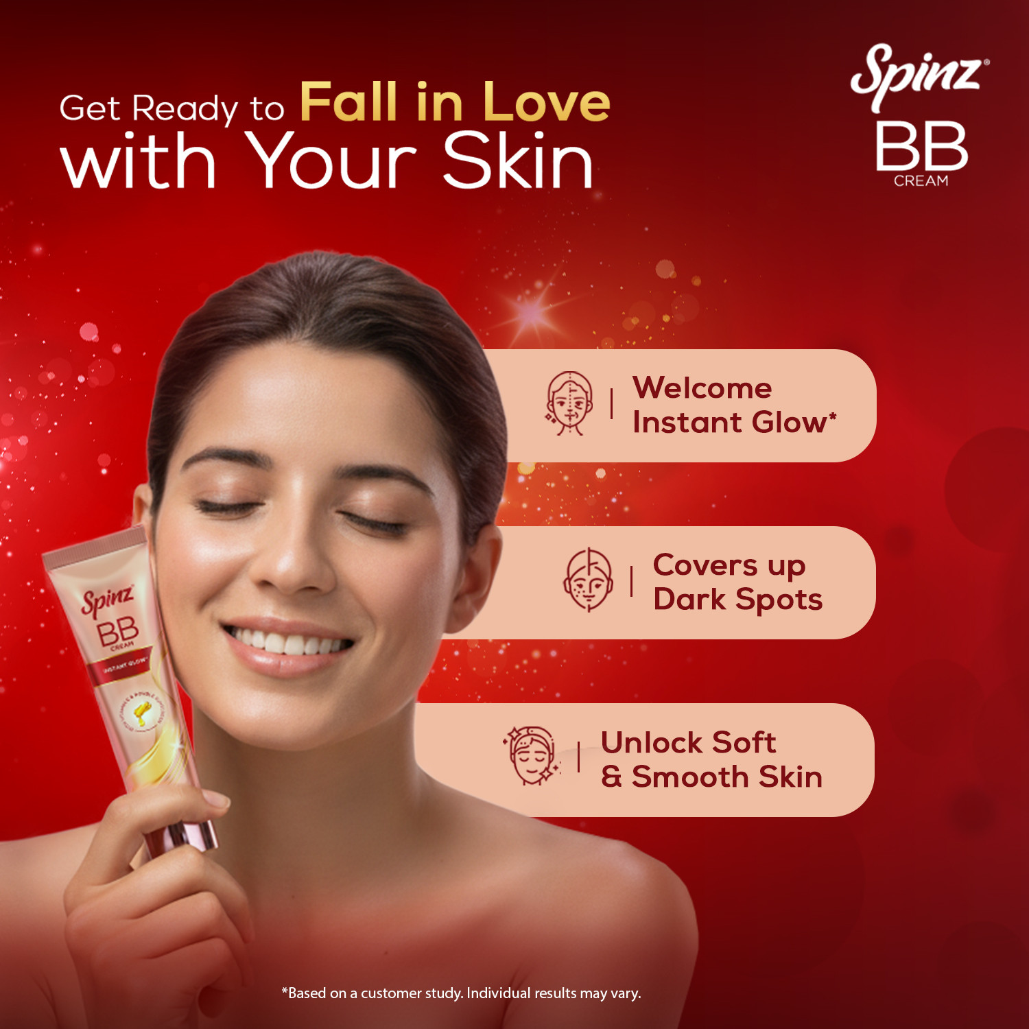 Image of Spinz BB Fairness Cream Vitamin E and Double Sunscreen Protection