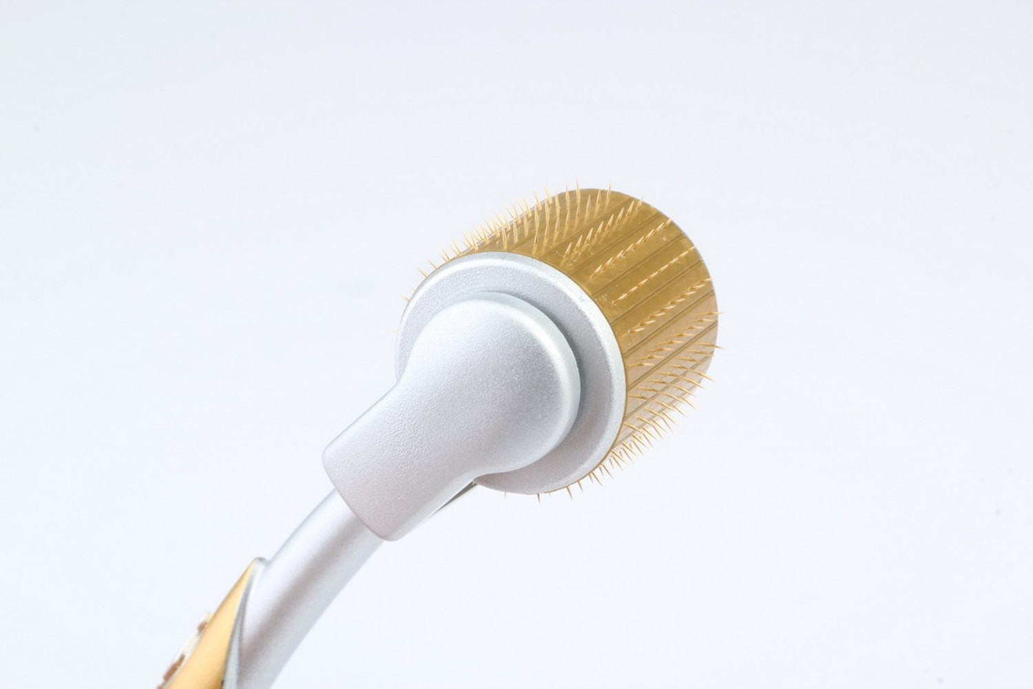 Image of JM SELLER 1.0 mm Derma Roller Titanium Alloy Needles Roller for Acne Skin Hair Loss, Gold (100 g)