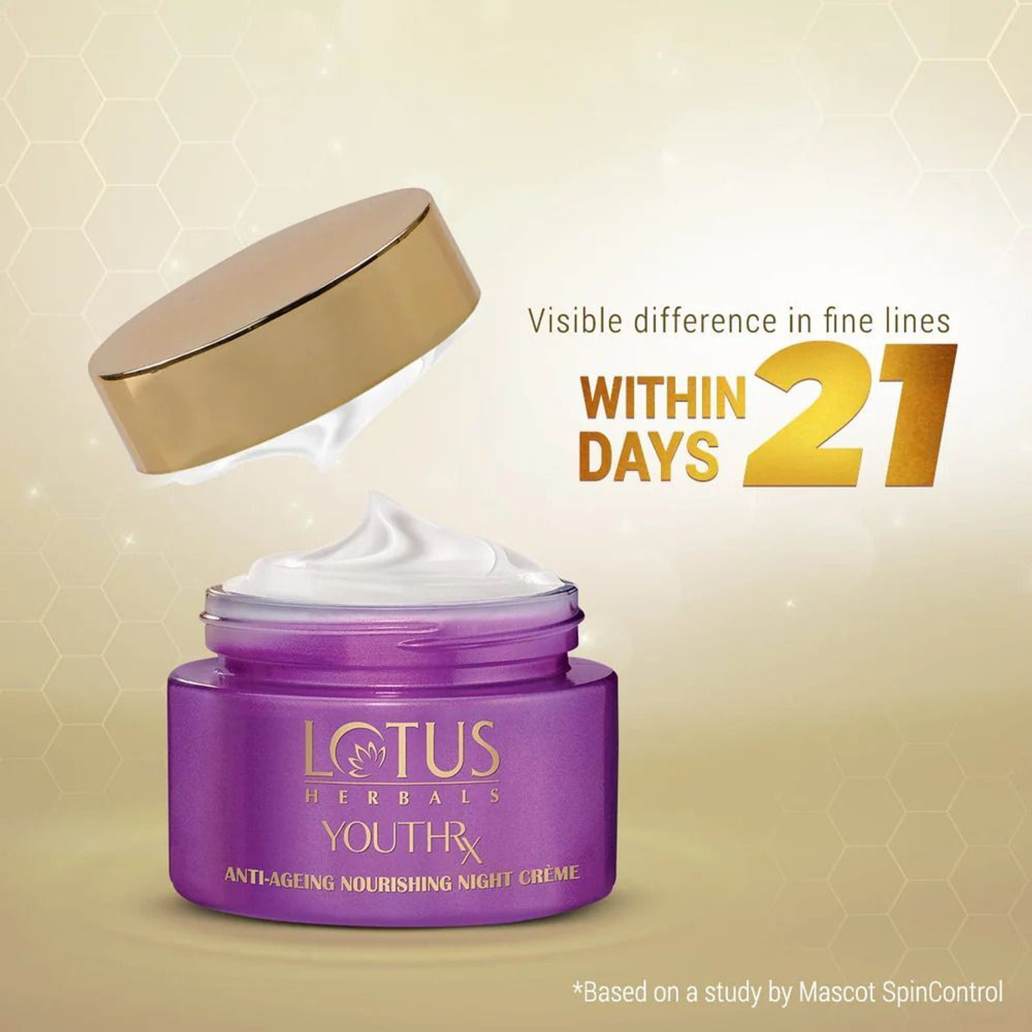 Image of LOTUS HERBALS YouthRx Anti Ageing Nourishing Night Cream