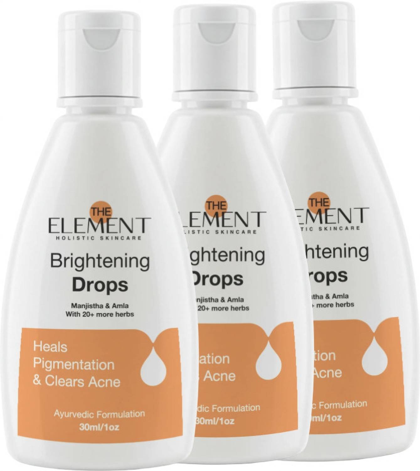 the element Skin Brightening Drops 30ml, Pack of 3 - Image 1