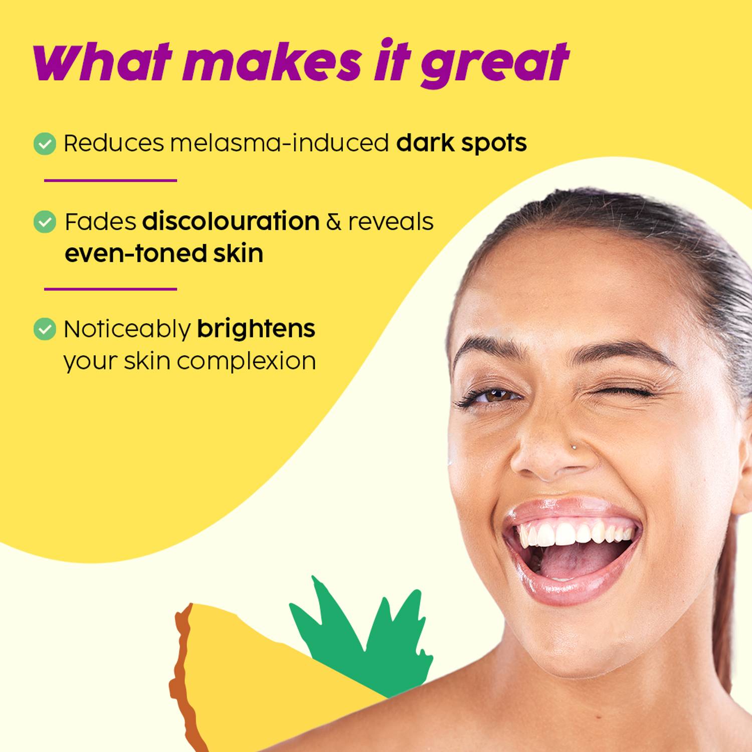 The Plant Fix Plix 2% Alpha Arbutin Pineapple Serum - Image 2