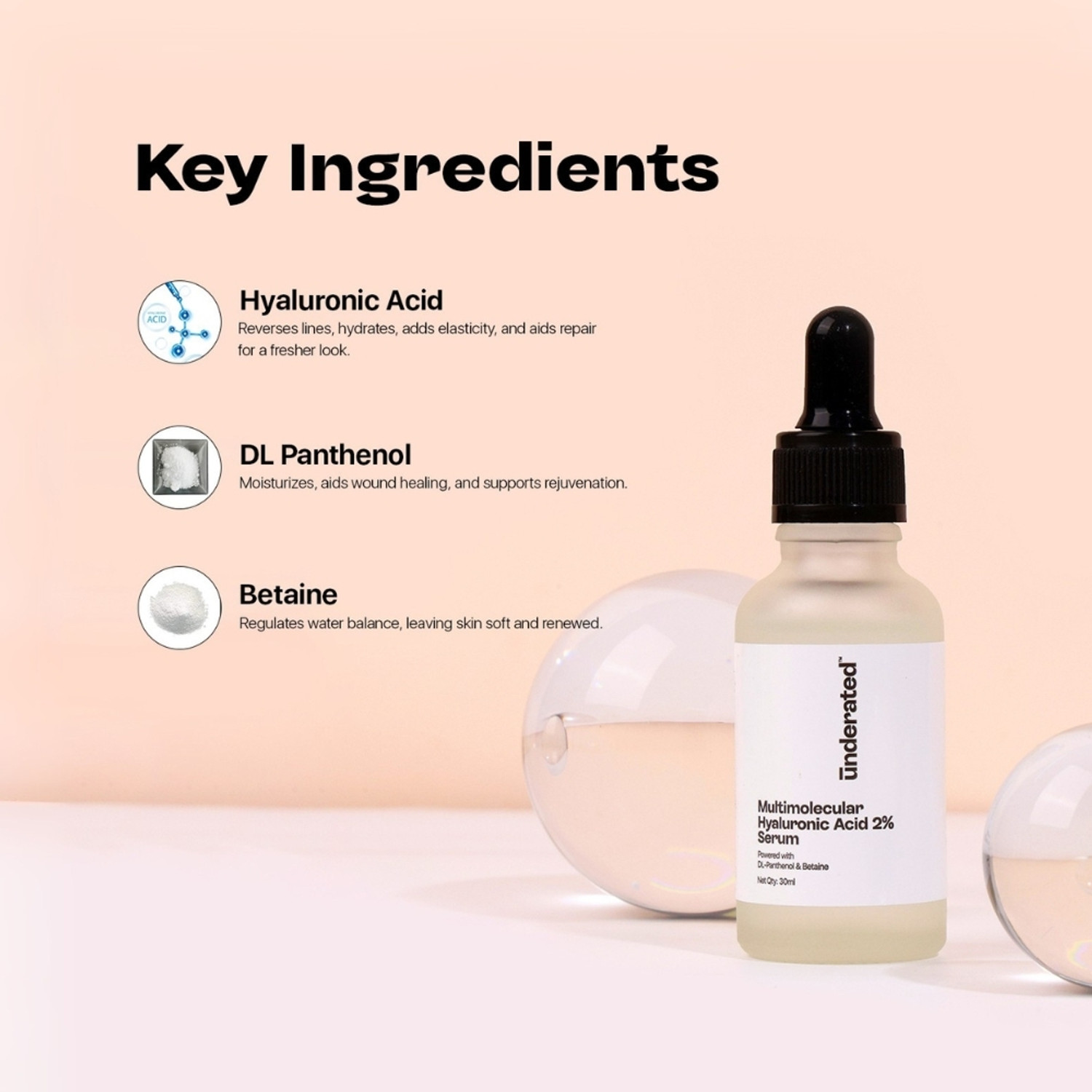 Image of UNDERATED Multimolecular Hyaluronic 2% Acid Face Serum