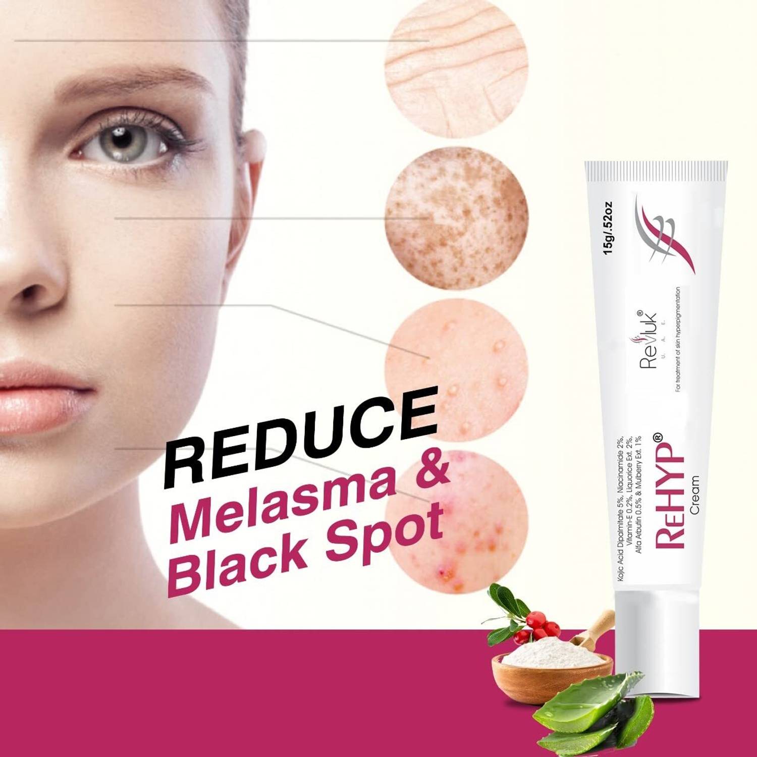revluk ReHYP Hyperpigmentation Cream 15g - Image 4