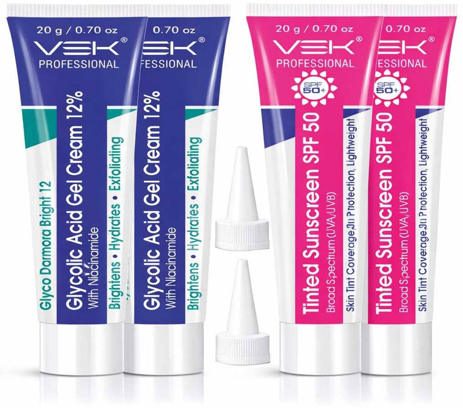 Vsk Professionals 12% Glycolic Acid Pack of 4 · 20 g (80 g total) - Image 1