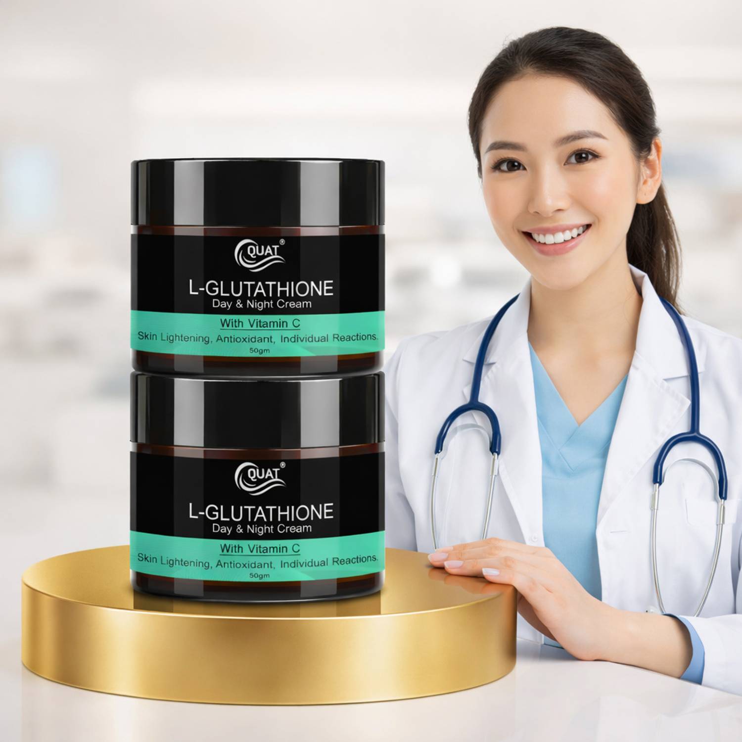l-glutathione skin whitening cream FORTUNATE L- Glutathione Face for Whitening, Brightening & Anti Ageing (50 g) Active White L Glutathione Skin