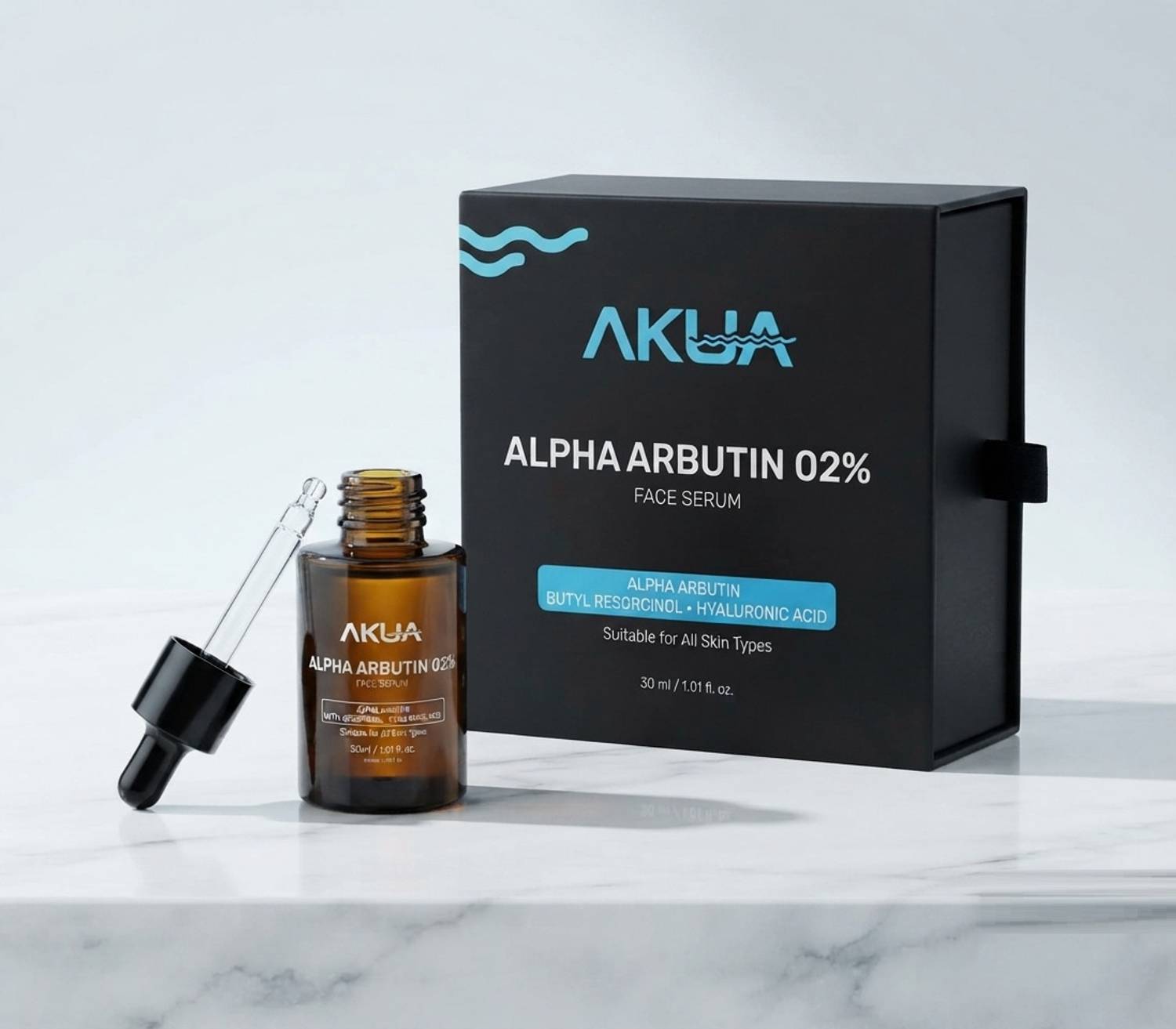 Akua Alpha Arbutin 2% face serum