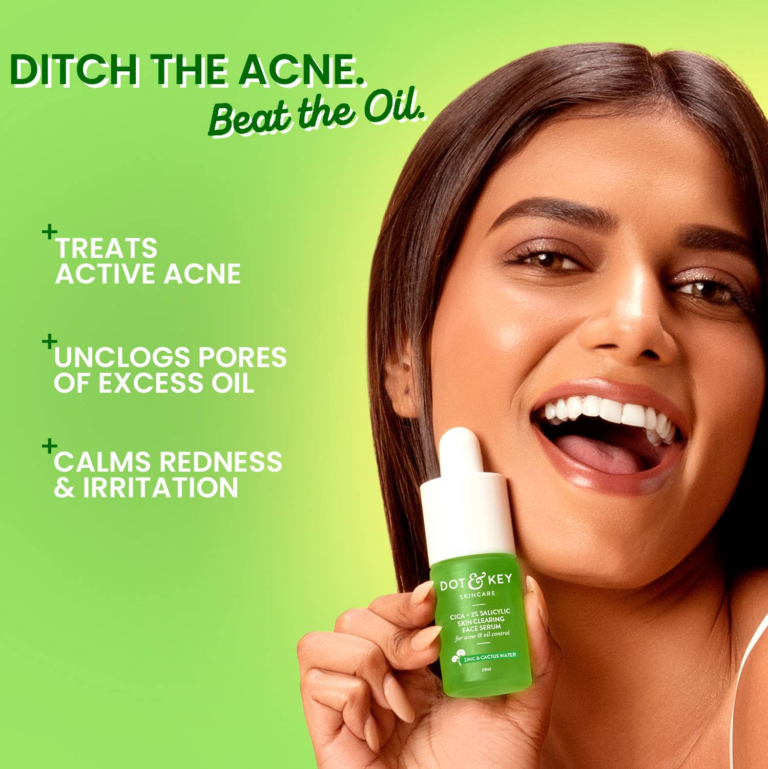 Dot & Key 2% Salicylic Acid + Cica Anti Acne Serum - Image 5
