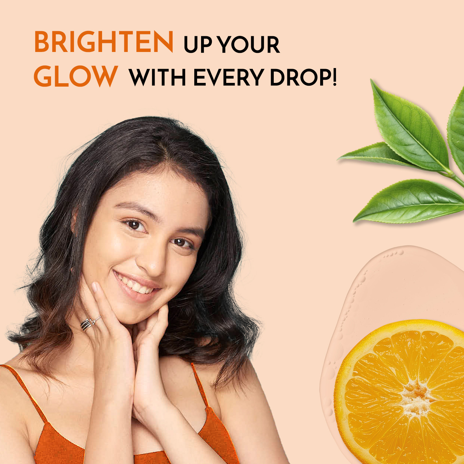 Image of Joy Vitamin C+ Bright Radiance Spot Reduction Skin Brightening Serum | With Niacinamide+Tocopherol | 100% Vegan | Vitamin C Face Serum for Glowing Skin
