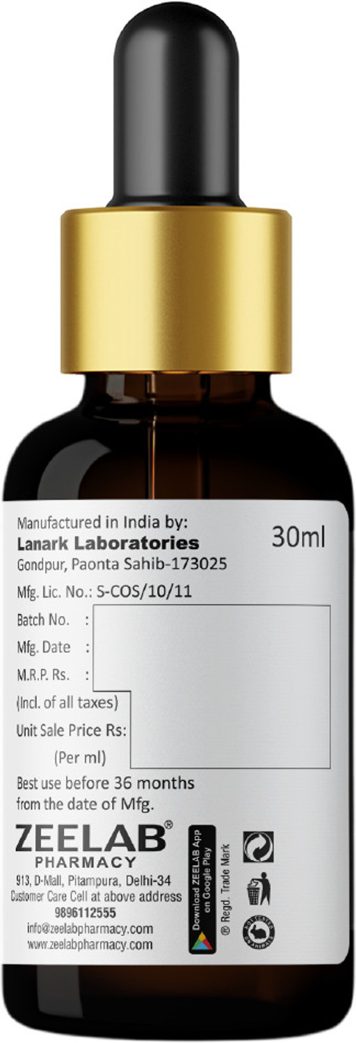 Image of zeelab Tranexamic Acid 5% Face Serum with Radianskin for Pigmentation & Dark Spots