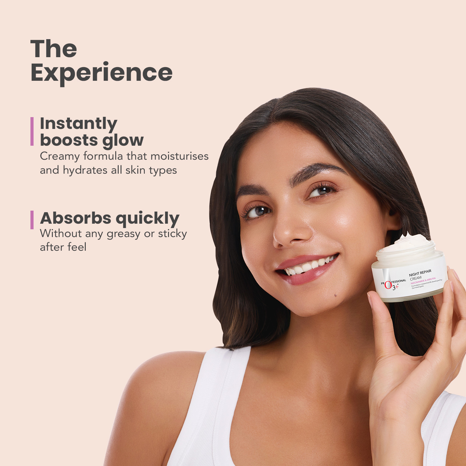 Image of O3+ Night Repair Anti-Ageing Night Cream for Women & Men
