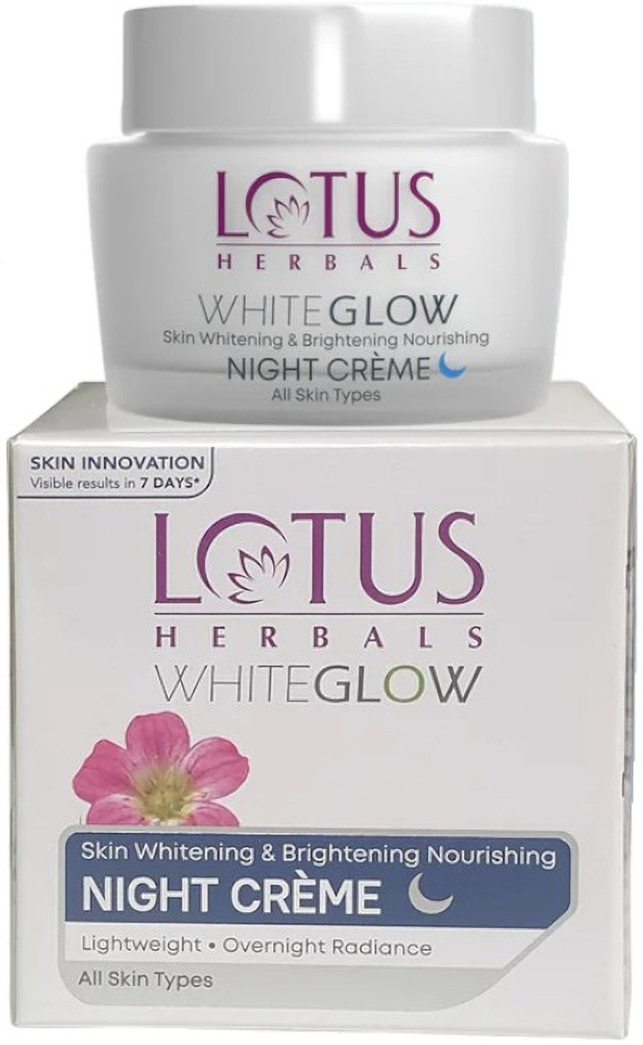 Image of LOTUS HERBALS WhiteGlow Skin Nourishing Night Creme