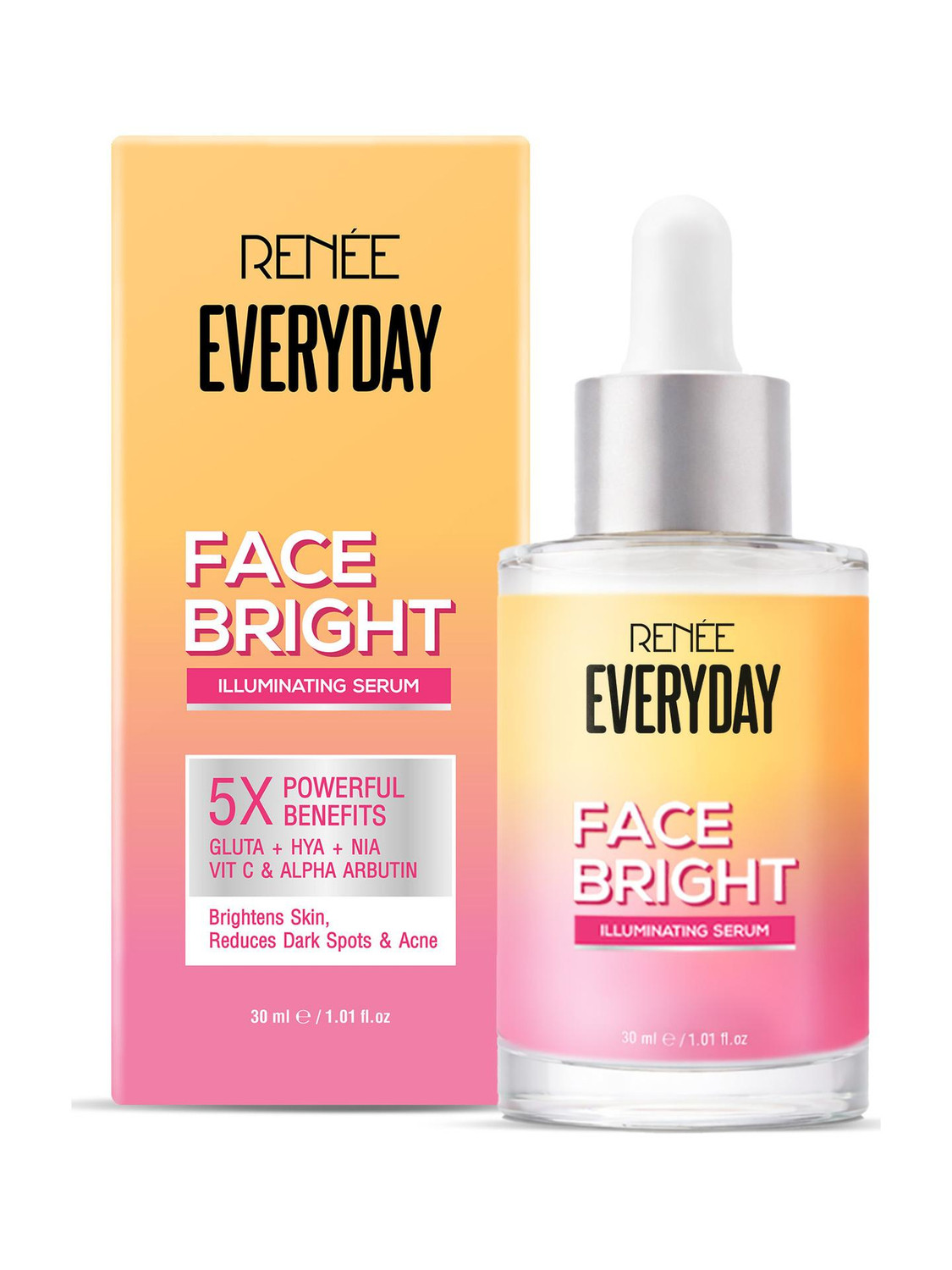 Image of Renee Everyday Face Bright Illuminating Serum For Brightening Skin, Reduces Dark Spots