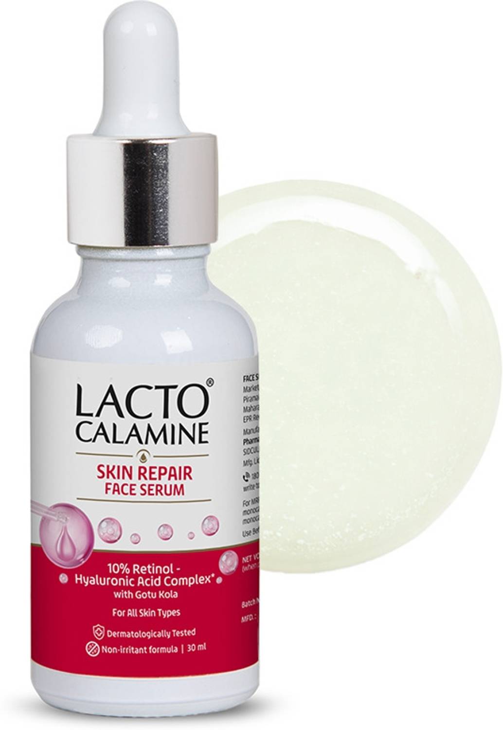 Lacto Calamine Skin Repair Face Serum 10% Retinol-Hyaluronic Acid
