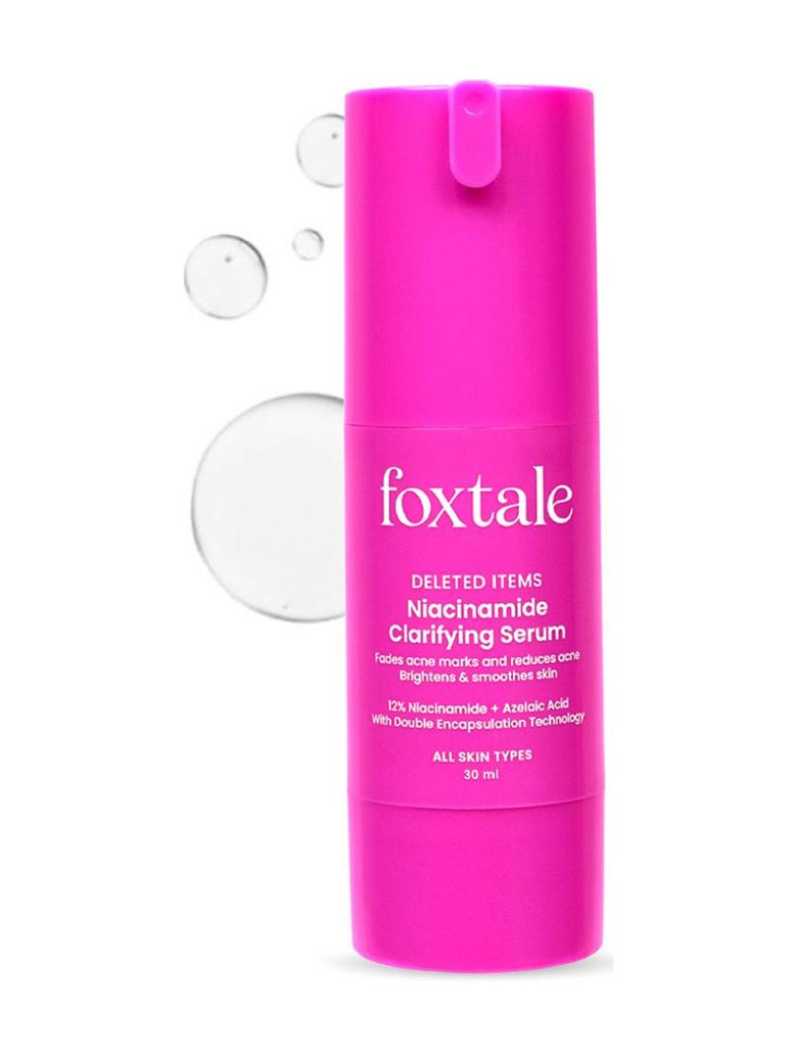 Foxtale 12% Niacinamide Serum with Azelaic Acid 30ml - Image 1