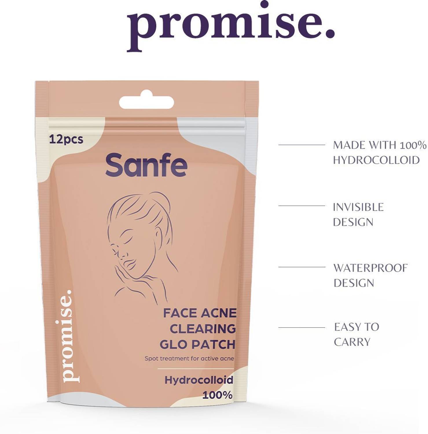 Sanfe Promise Face Acne Patch - Image 2