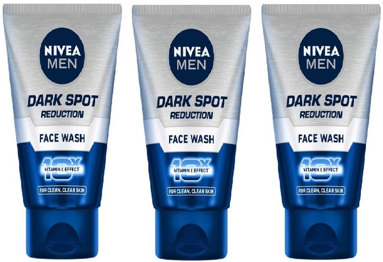 NIVEA Men Face Wash for Dark Spot Pack of 3 · 50 g (150 g total) - Image 1