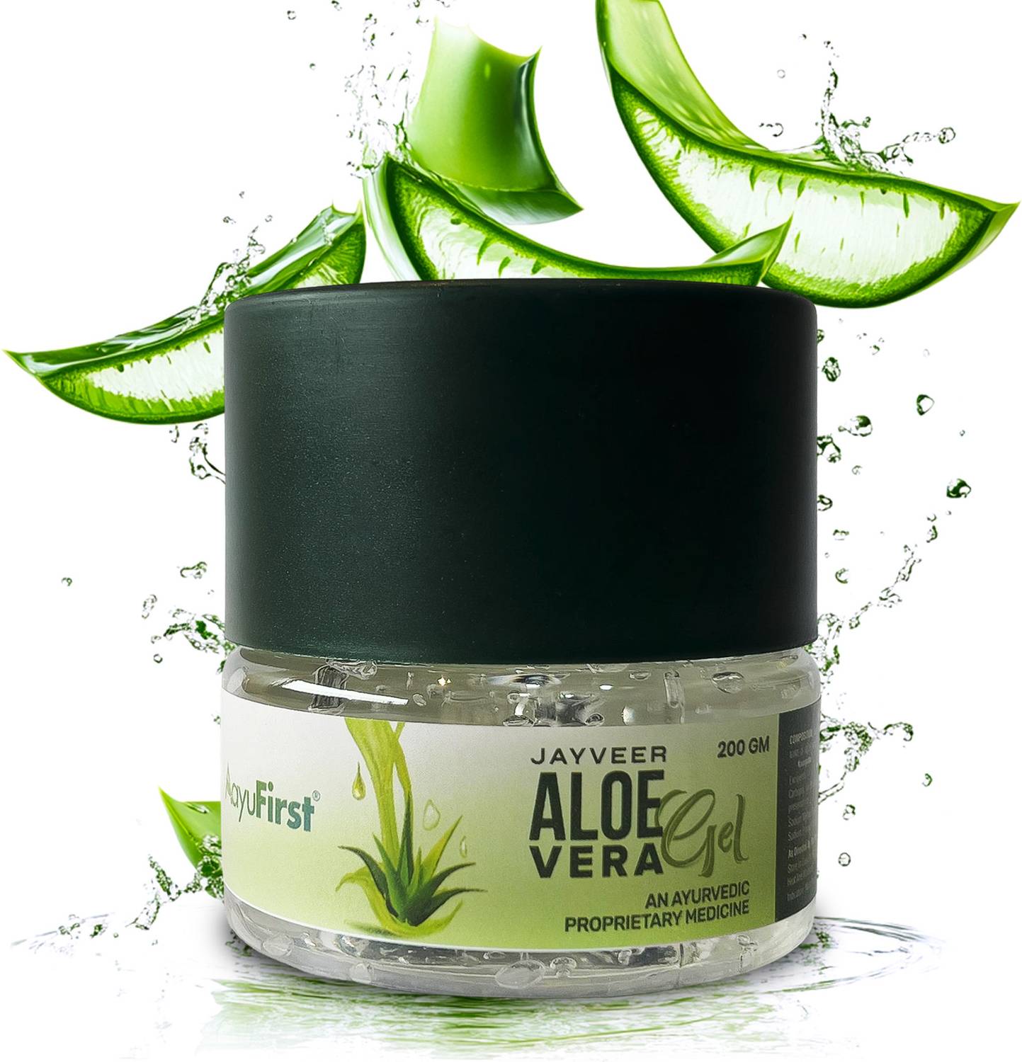 AayuFirst AAYUFIRST Aloe Vera Gel for Face, Hair | Hydrating & Soothing Gel for Acne Scars, Blemishes, Anti-Aging & Skin Redness | Multipurpose Aloe Vera Gel for Moisturization, Dandruff Control & Day-to-Night Skin Protection