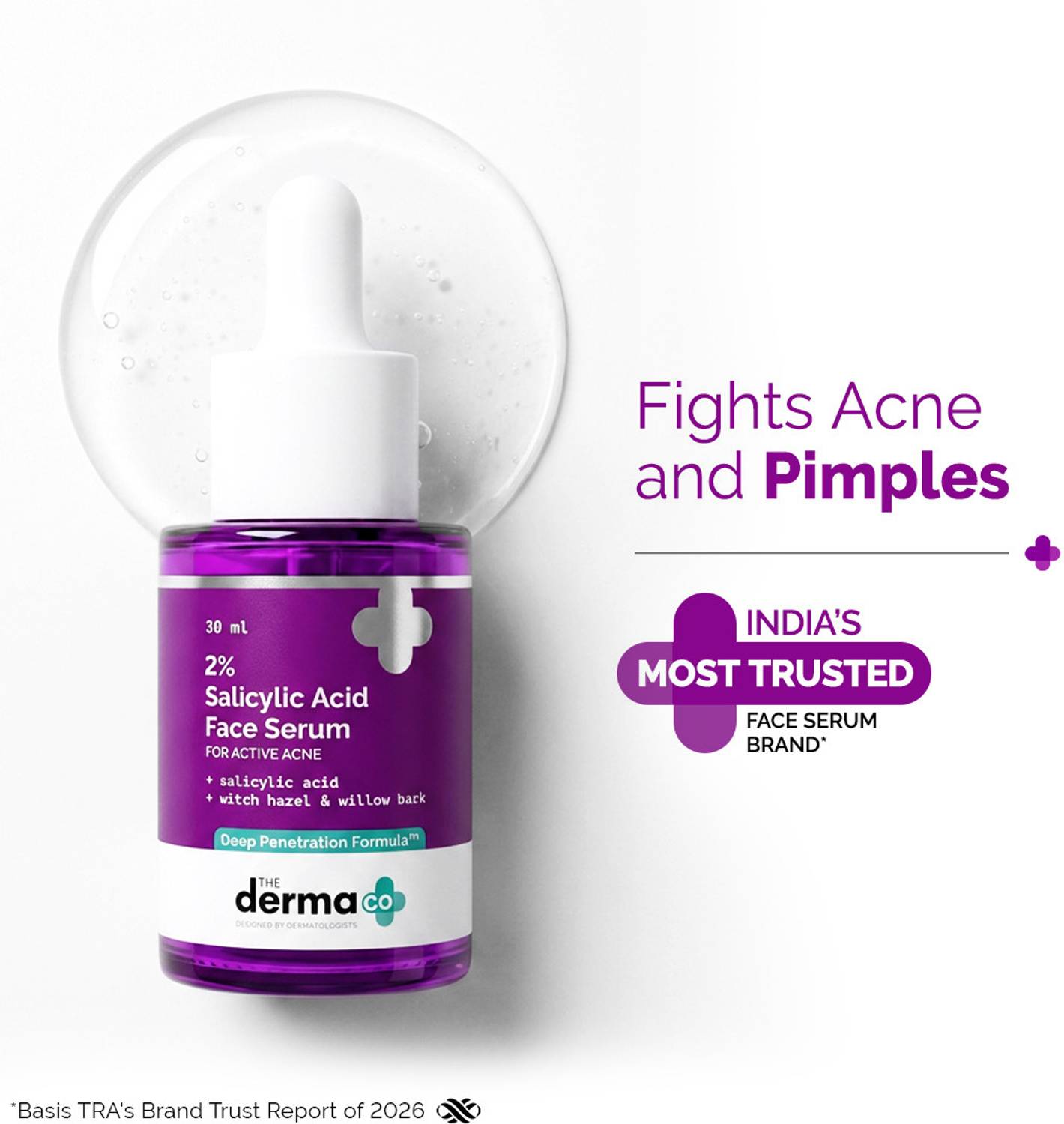 The Derma Co 2% Salicylic Acid Serum 30ml - Image 1