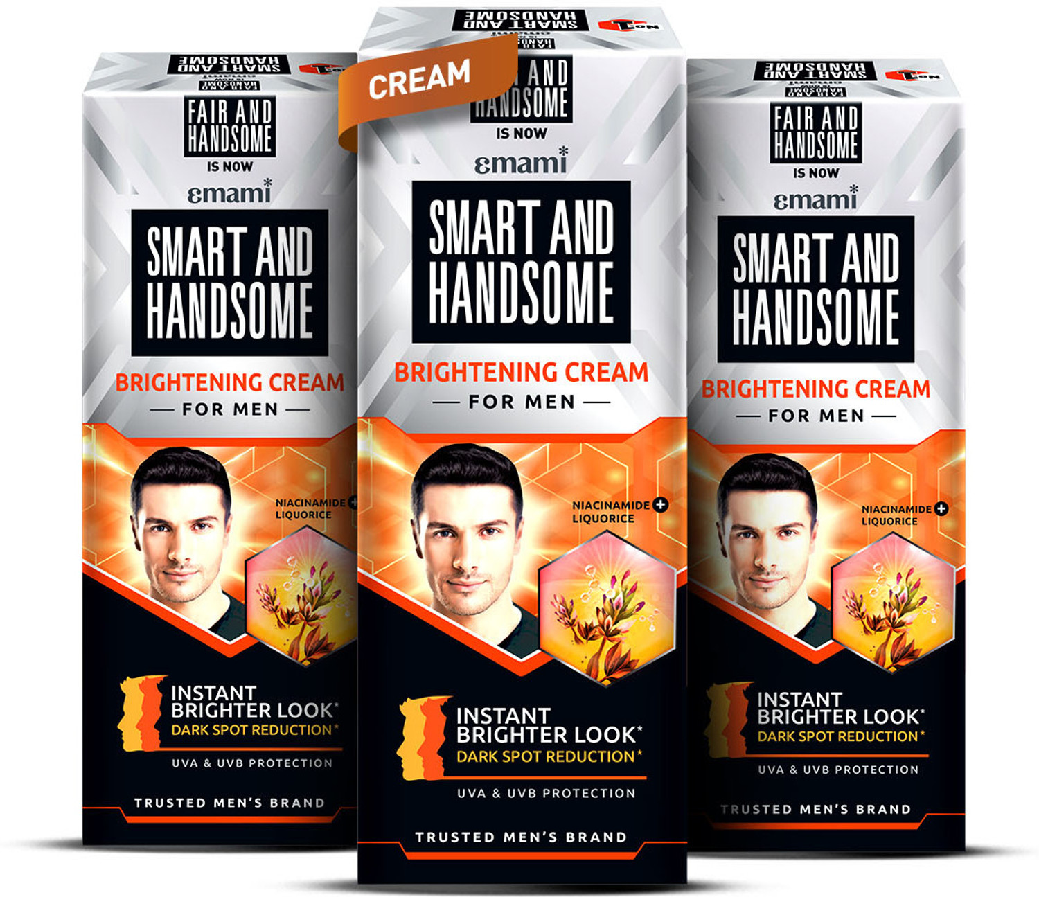 Image of Smart & Handsome Long Lasting Radiance Cream|2X Spot Reduction|Brighter Look Pack of 3